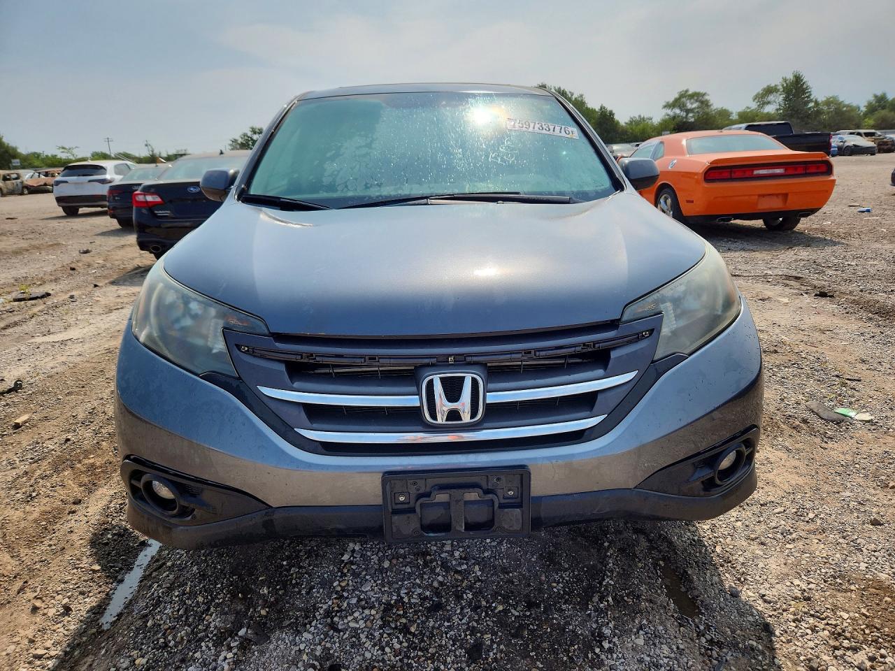 2014 Honda Cr-v Ex Gray vin: 5J6RM4H58EL073474