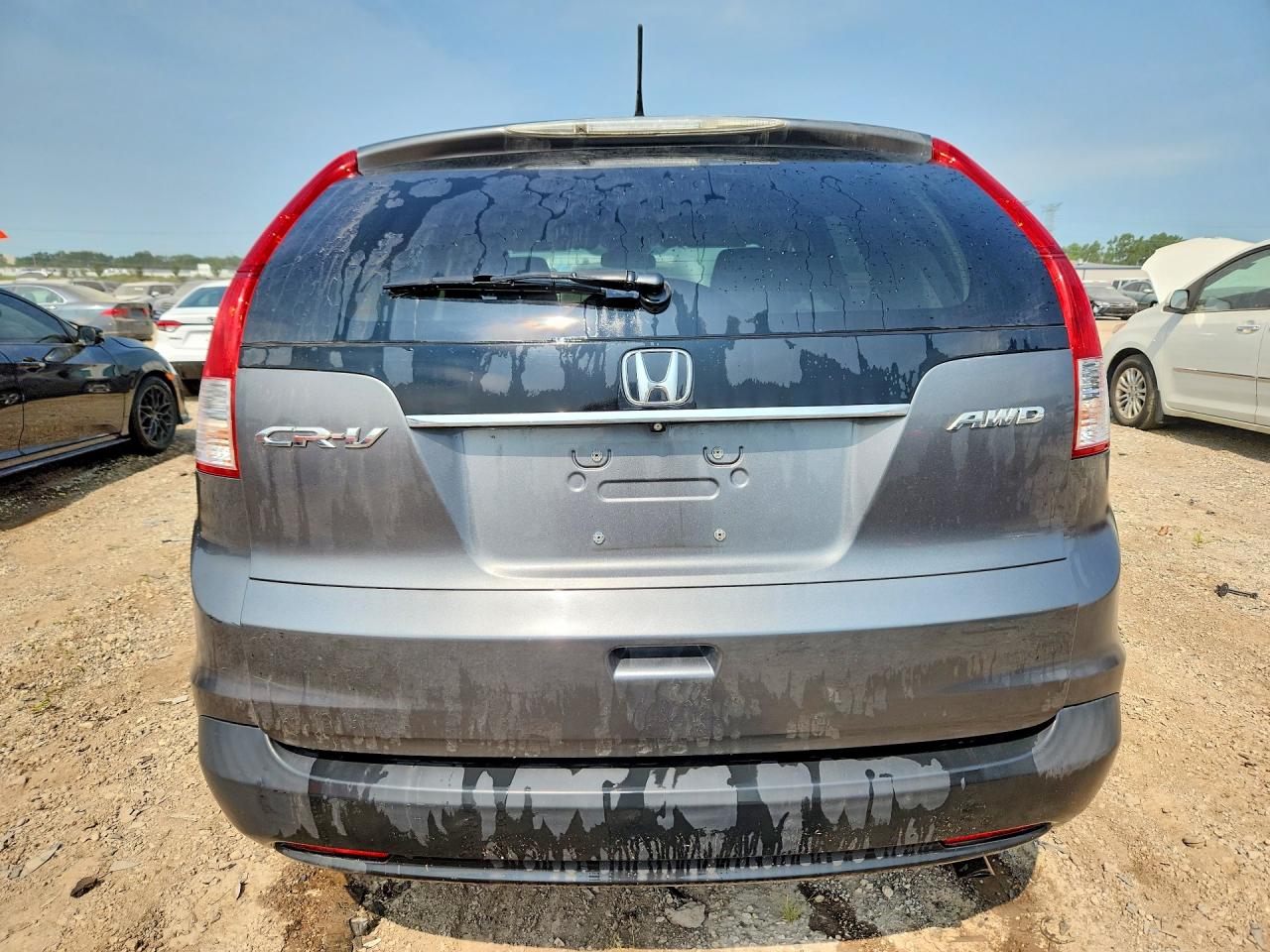 2014 Honda Cr-v Ex Gray vin: 5J6RM4H58EL073474