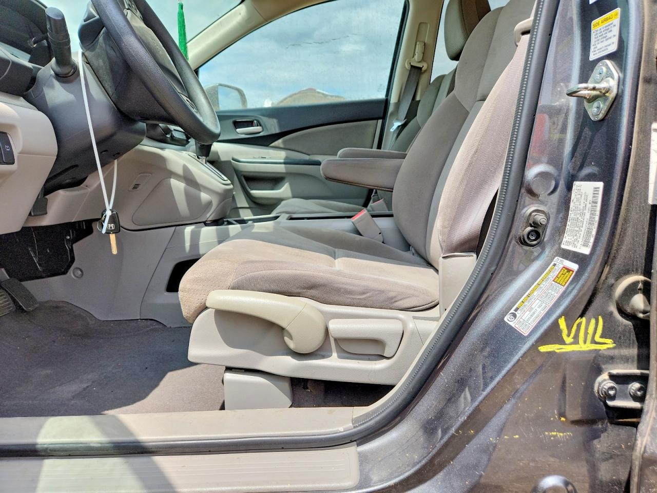 2014 Honda Cr-v Ex Gray vin: 5J6RM4H58EL073474