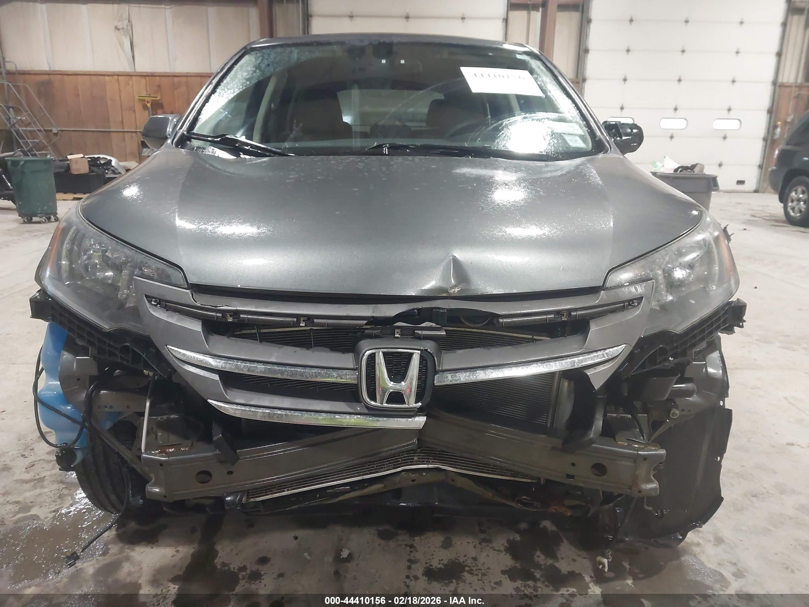 2014 Honda Cr-v Ex Gray vin: 5J6RM4H58EL077248