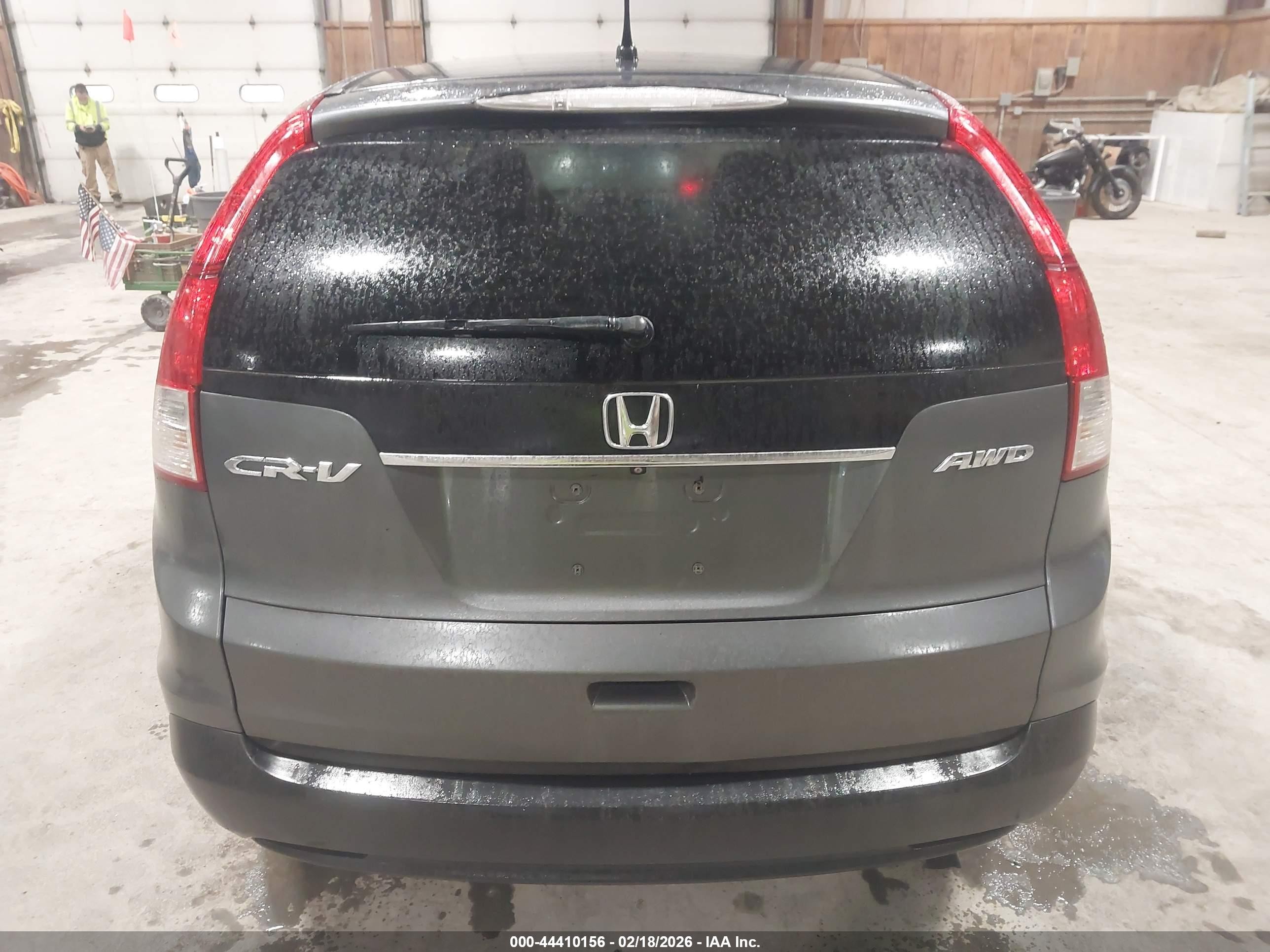 2014 Honda Cr-v Ex Gray vin: 5J6RM4H58EL077248