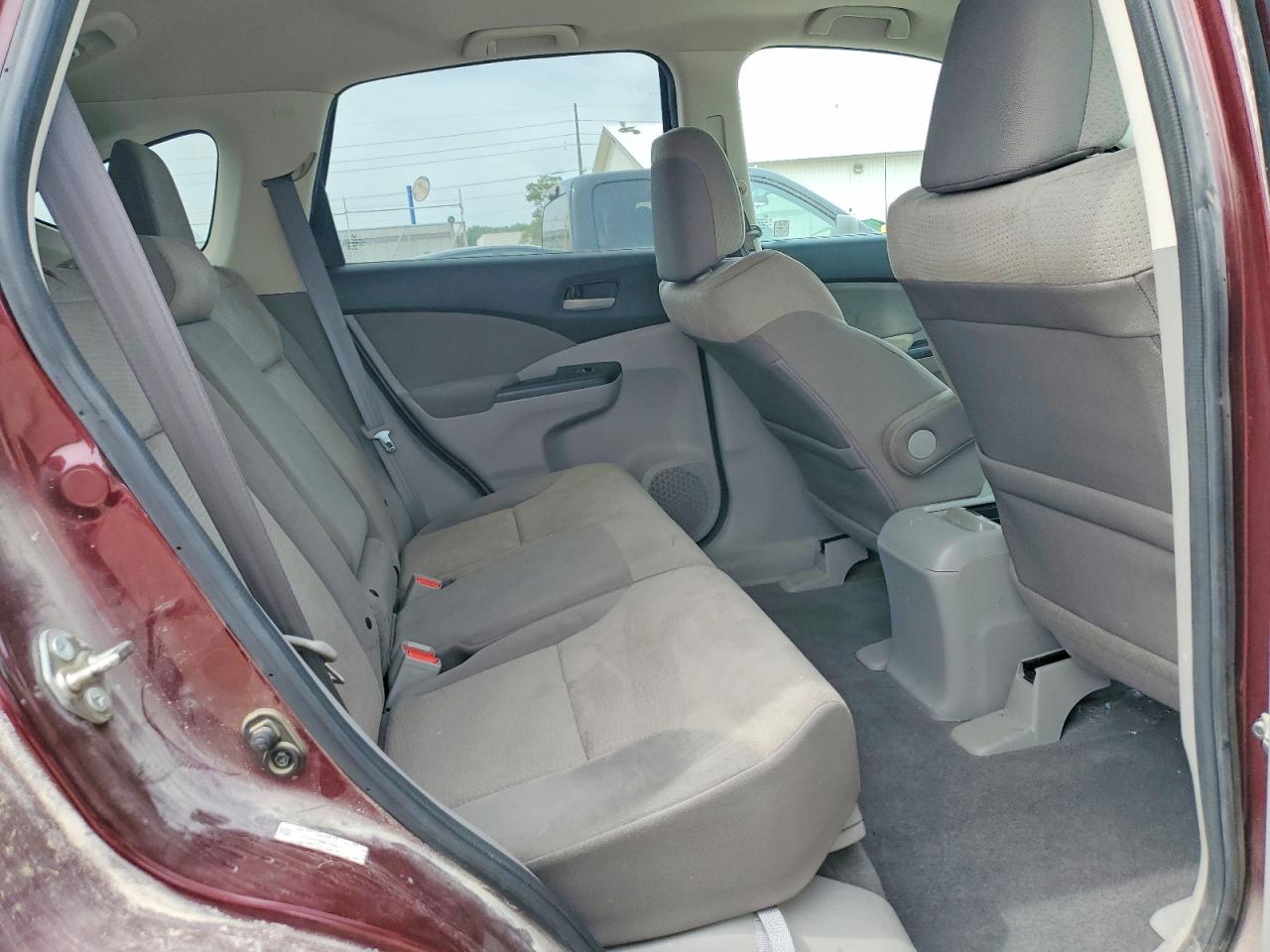 2014 Honda Cr-v Ex Burgundy vin: 5J6RM4H58EL094373