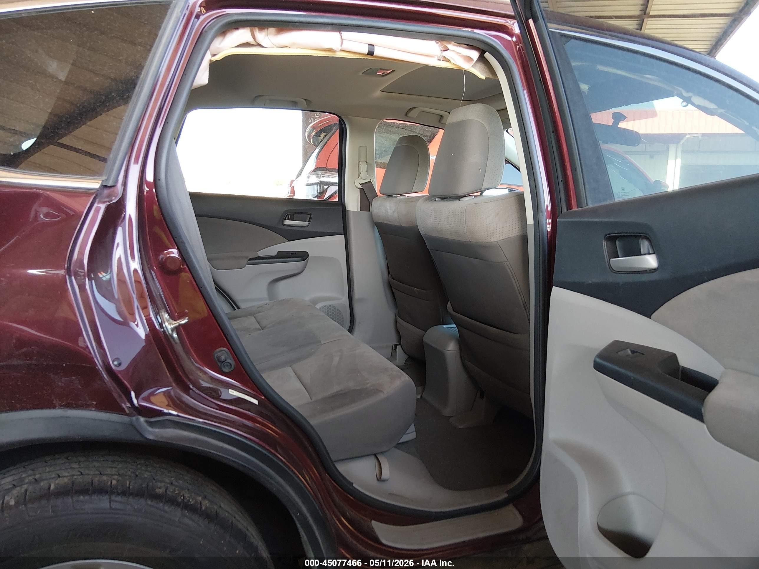 2014 Honda Cr-v Ex Темно-бордовый vin: 5J6RM4H58EL104724