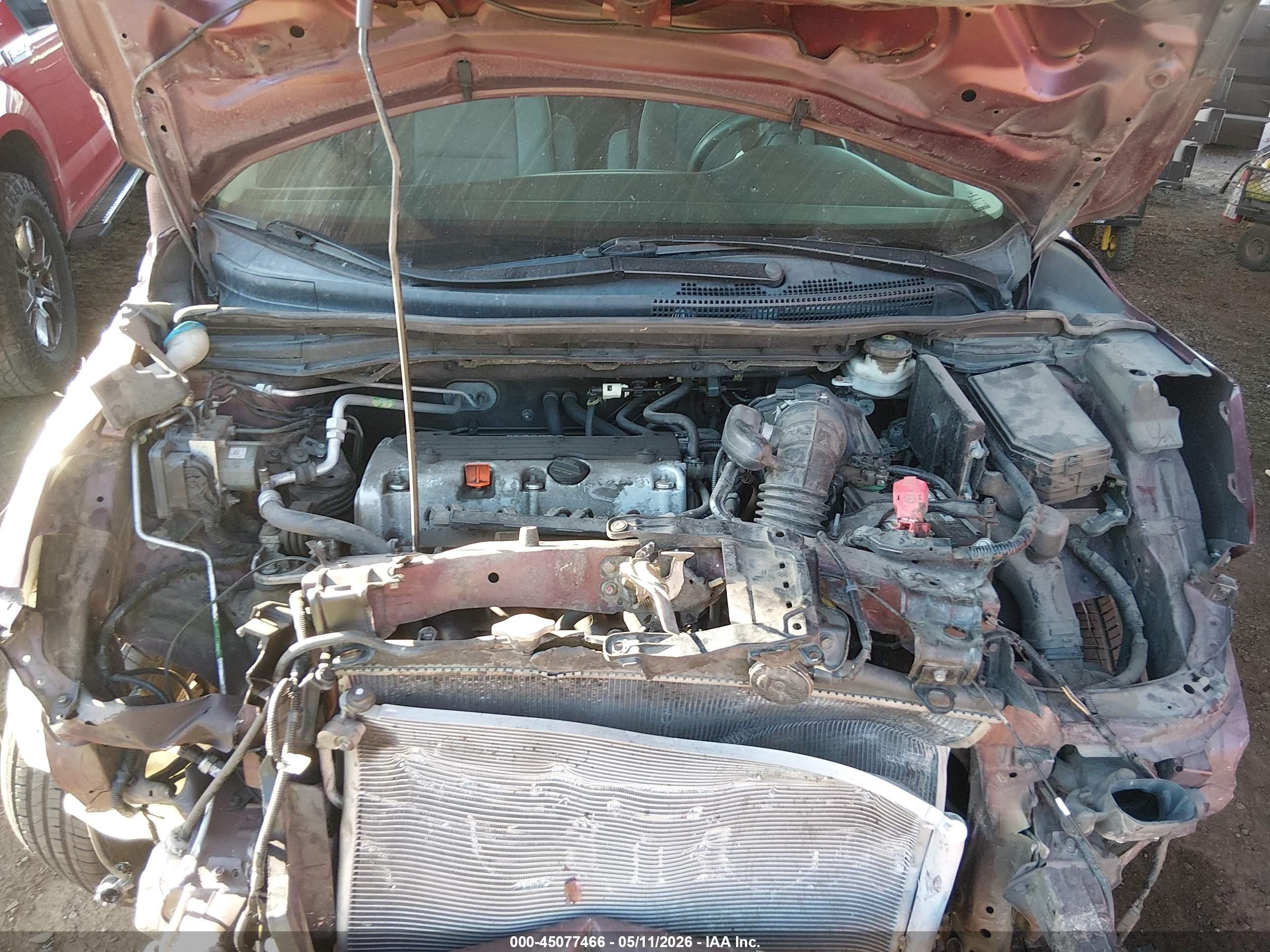 2014 Honda Cr-v Ex Темно-бордовый vin: 5J6RM4H58EL104724