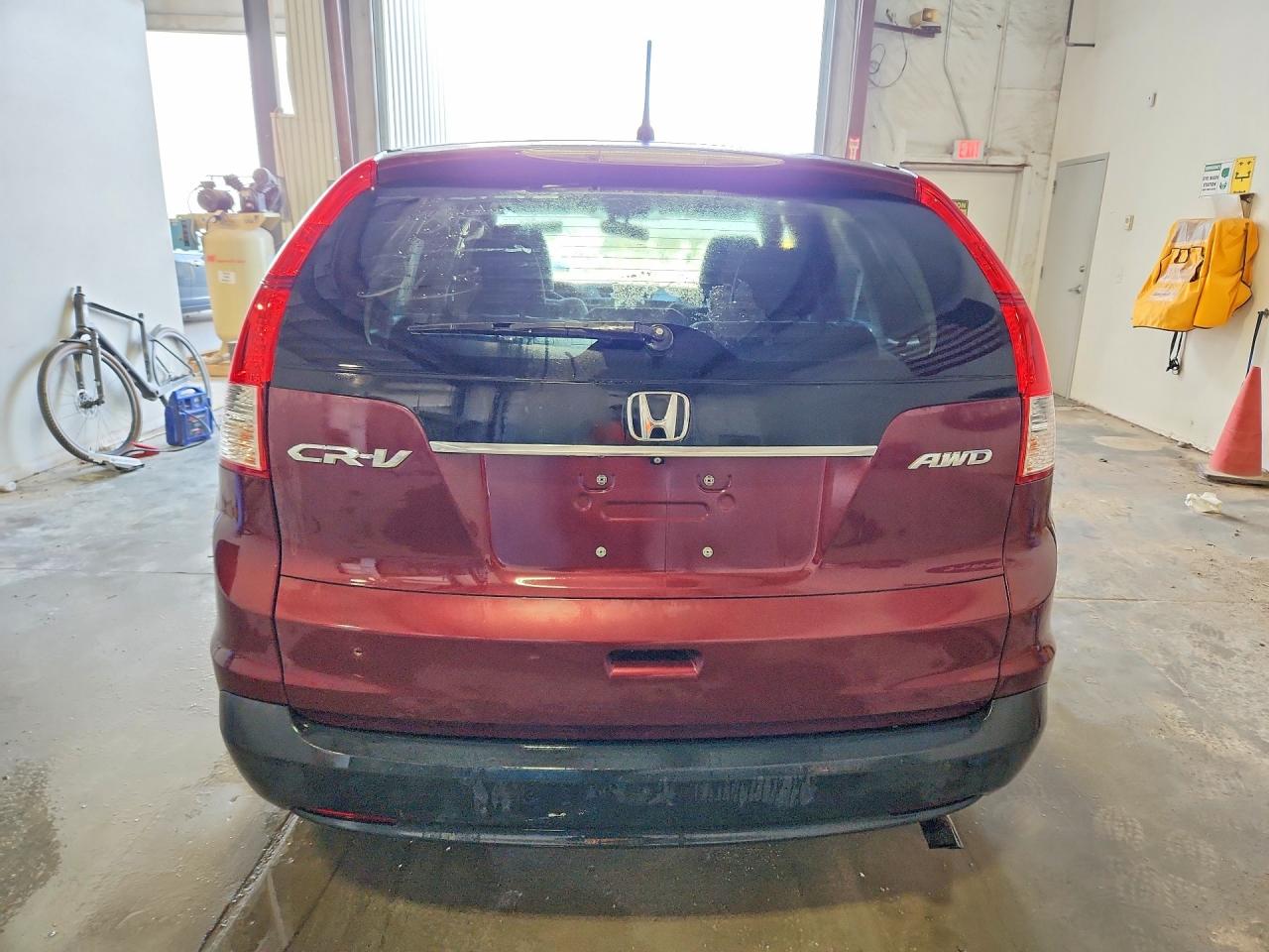 2014 Honda Cr-v Ex Burgundy vin: 5J6RM4H58EL110510