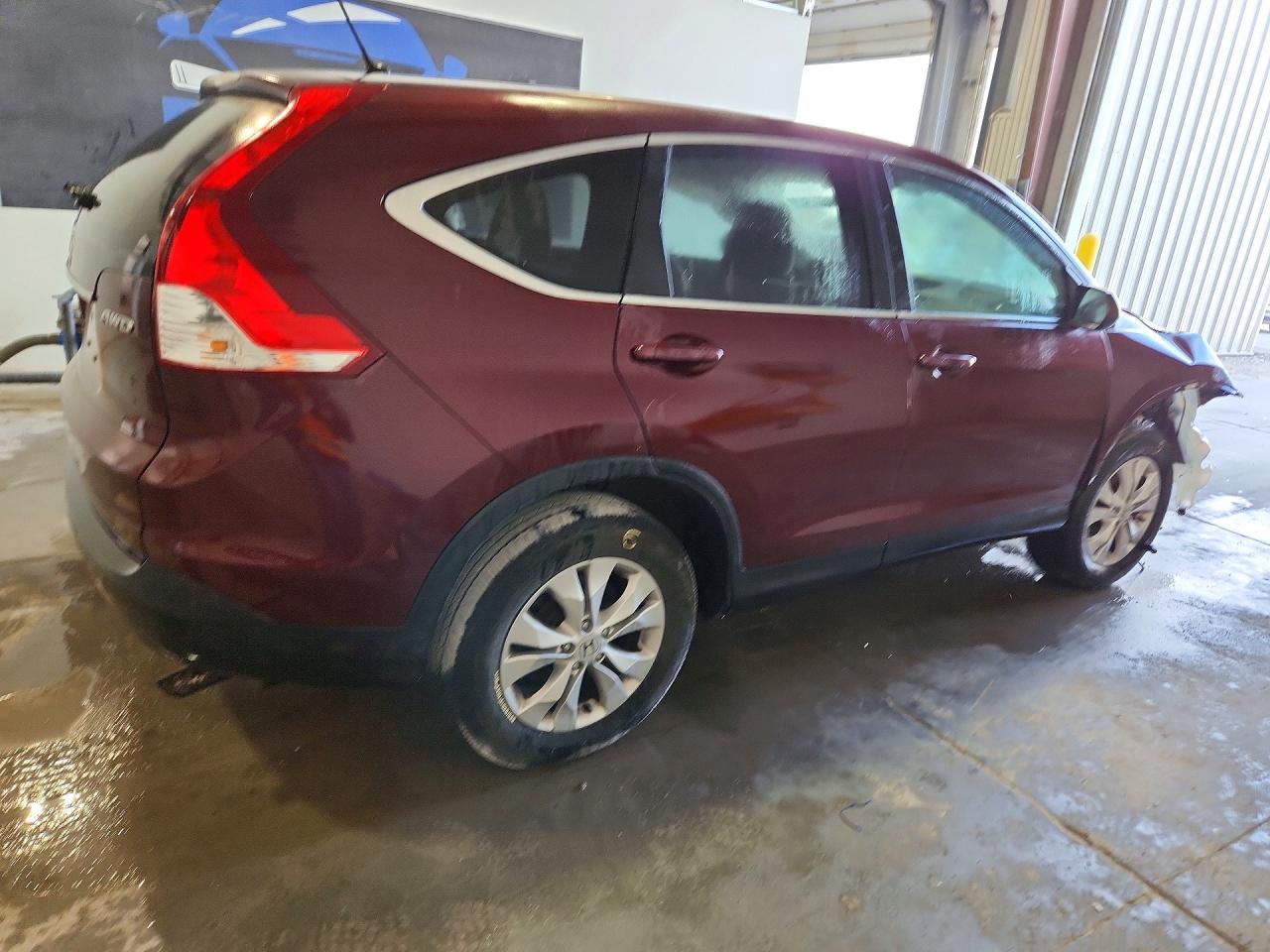 2014 Honda Cr-v Ex Burgundy vin: 5J6RM4H58EL110510
