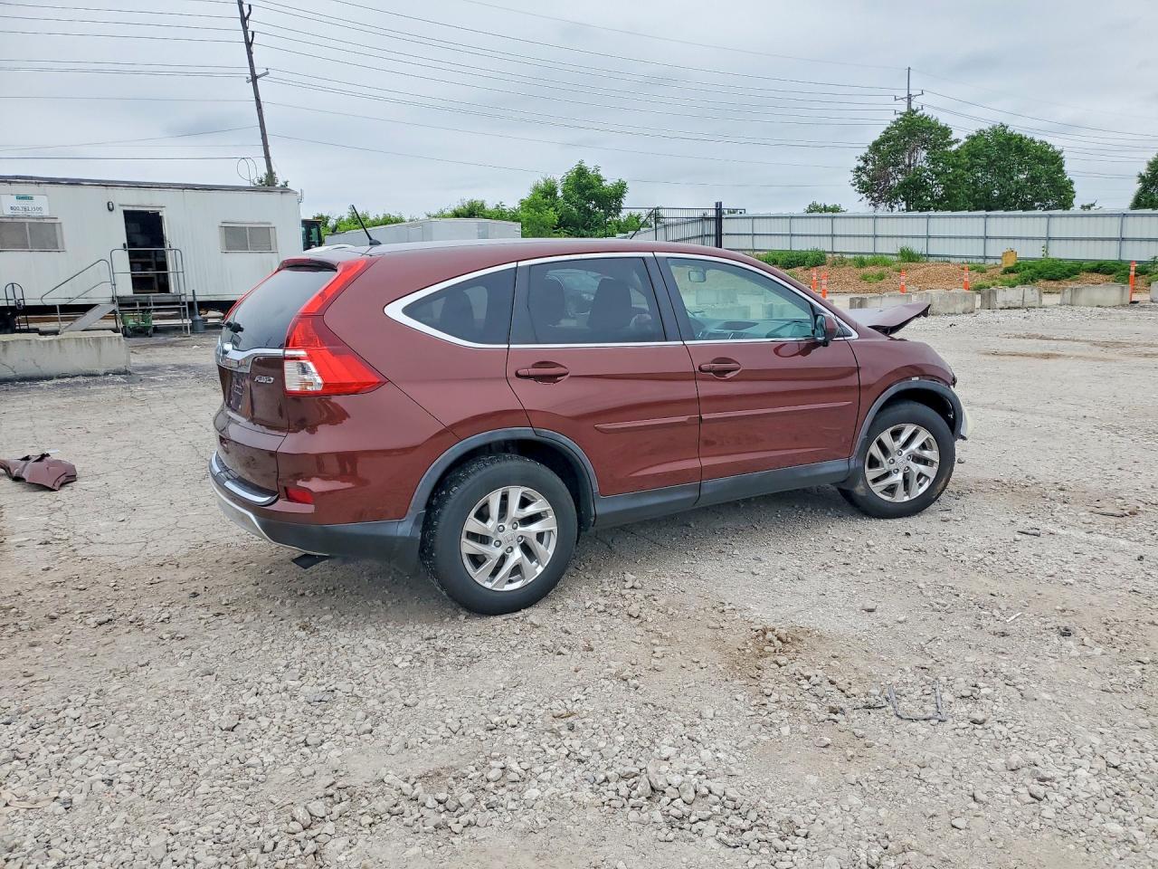 2015 Honda Crv Burgundy vin: 5J6RM4H58FL059236