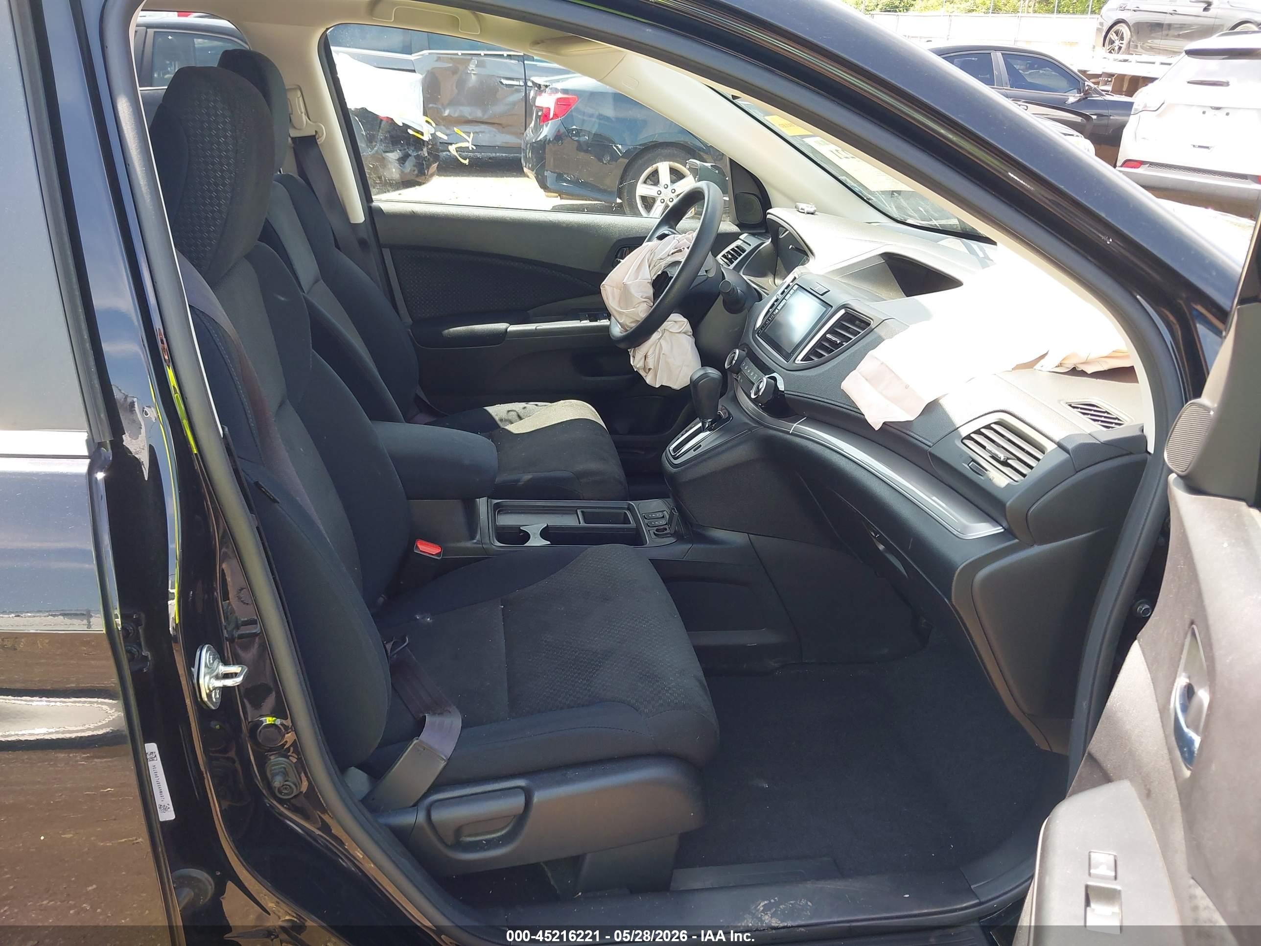2015 Honda Cr-v Ex Black vin: 5J6RM4H58FL069734