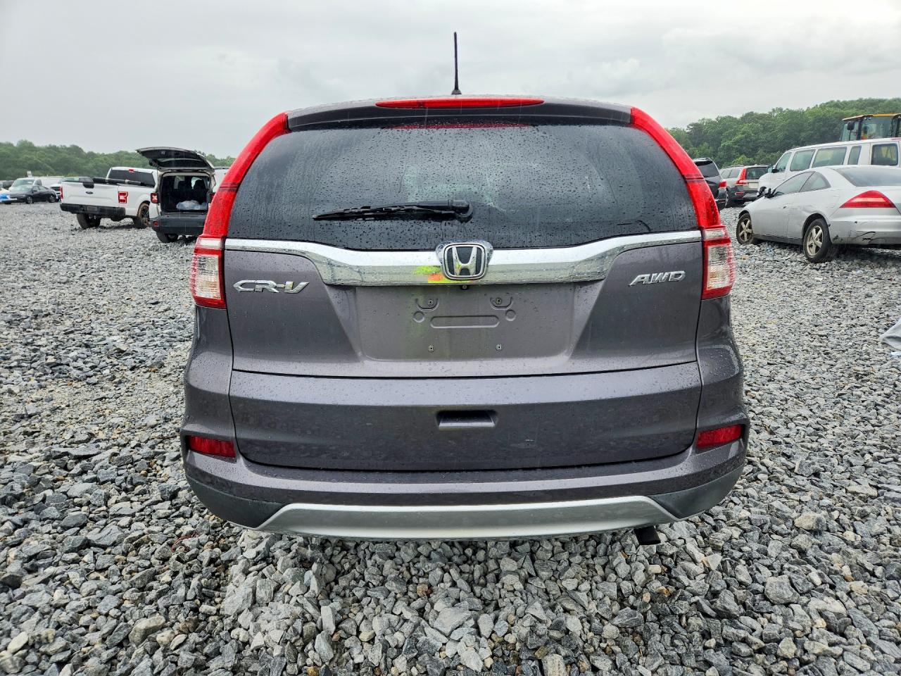 2015 Honda Cr-v Ex Charcoal vin: 5J6RM4H58FL075484