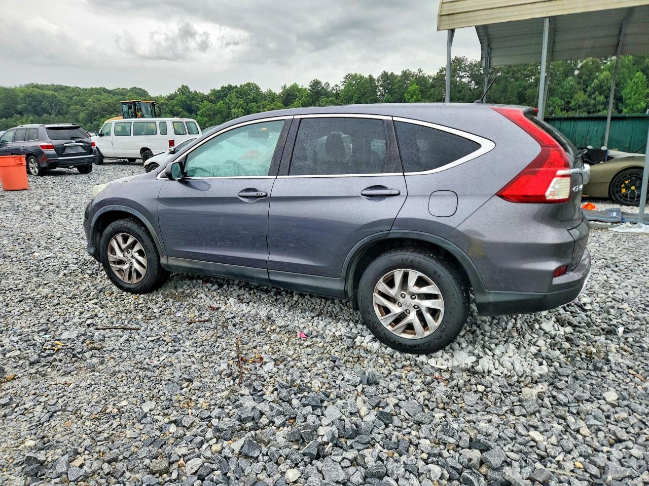 2015 Honda Cr-v Ex Charcoal vin: 5J6RM4H58FL075484