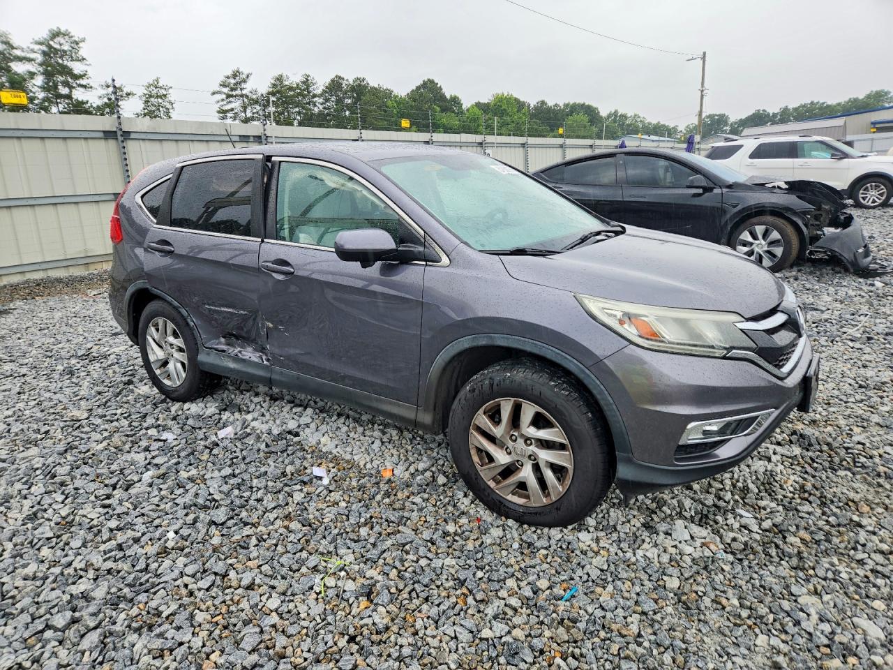 2015 Honda Cr-v Ex Charcoal vin: 5J6RM4H58FL075484