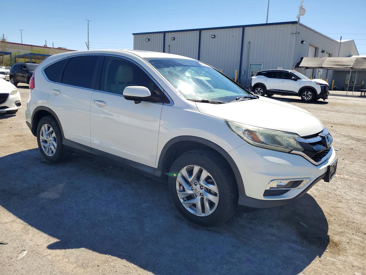 2015 Honda Cr-v Ex Белый vin: 5J6RM4H58FL113036