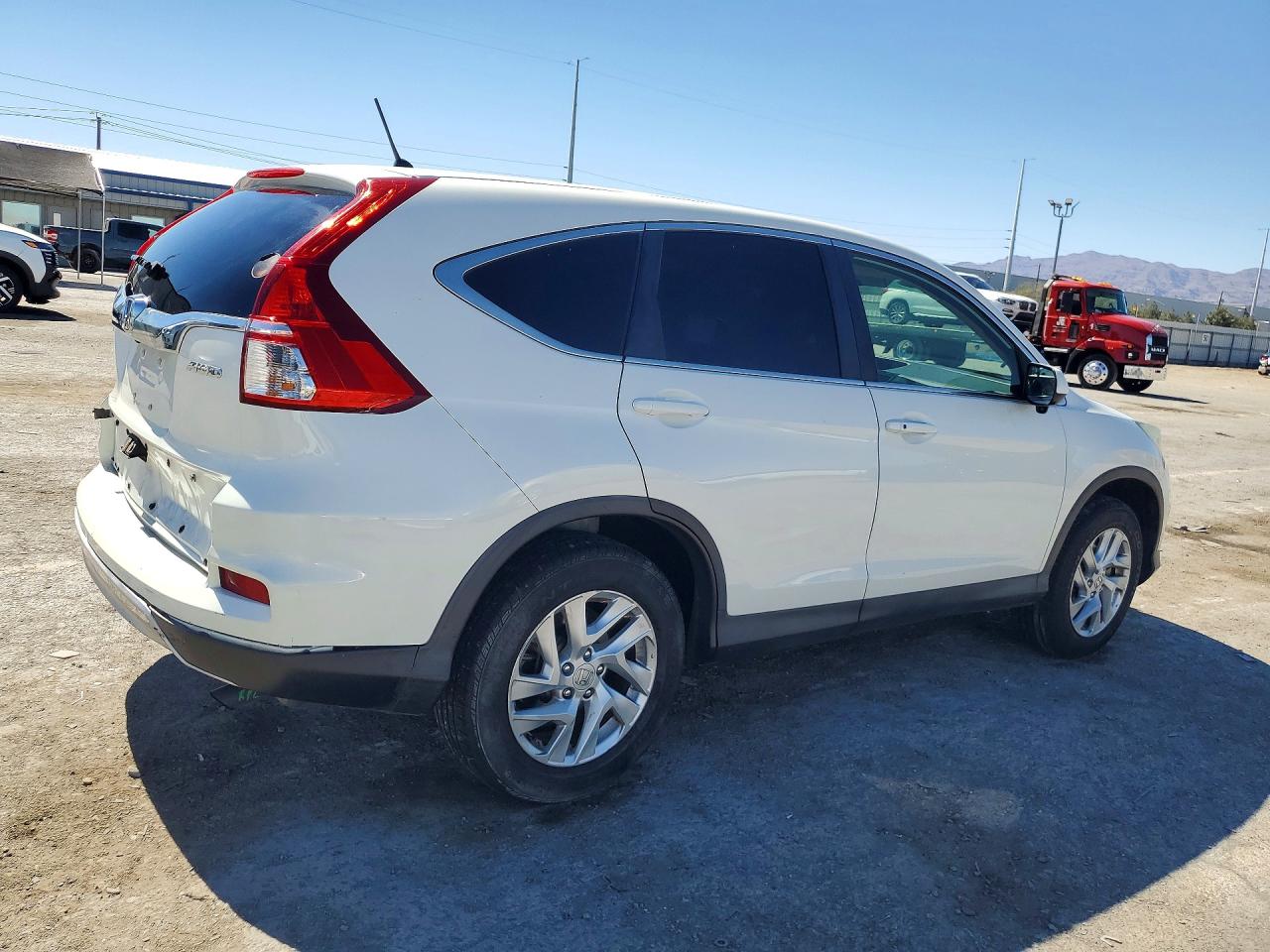 2015 Honda Cr-v Ex Белый vin: 5J6RM4H58FL113036