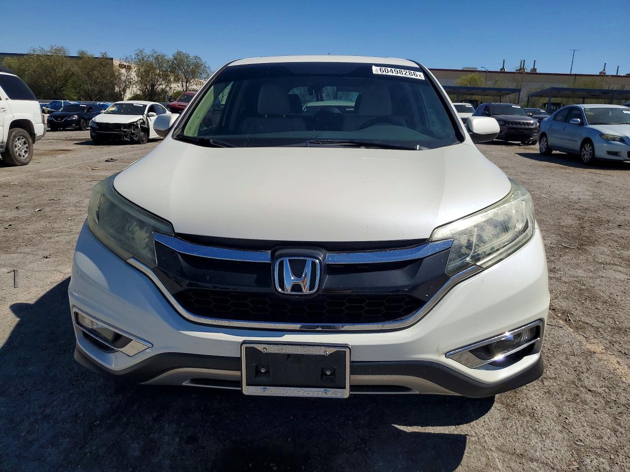2015 Honda Cr-v Ex Белый vin: 5J6RM4H58FL113036