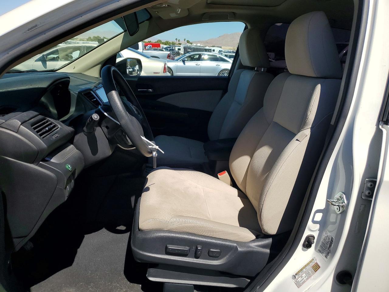 2015 Honda Cr-v Ex Белый vin: 5J6RM4H58FL113036