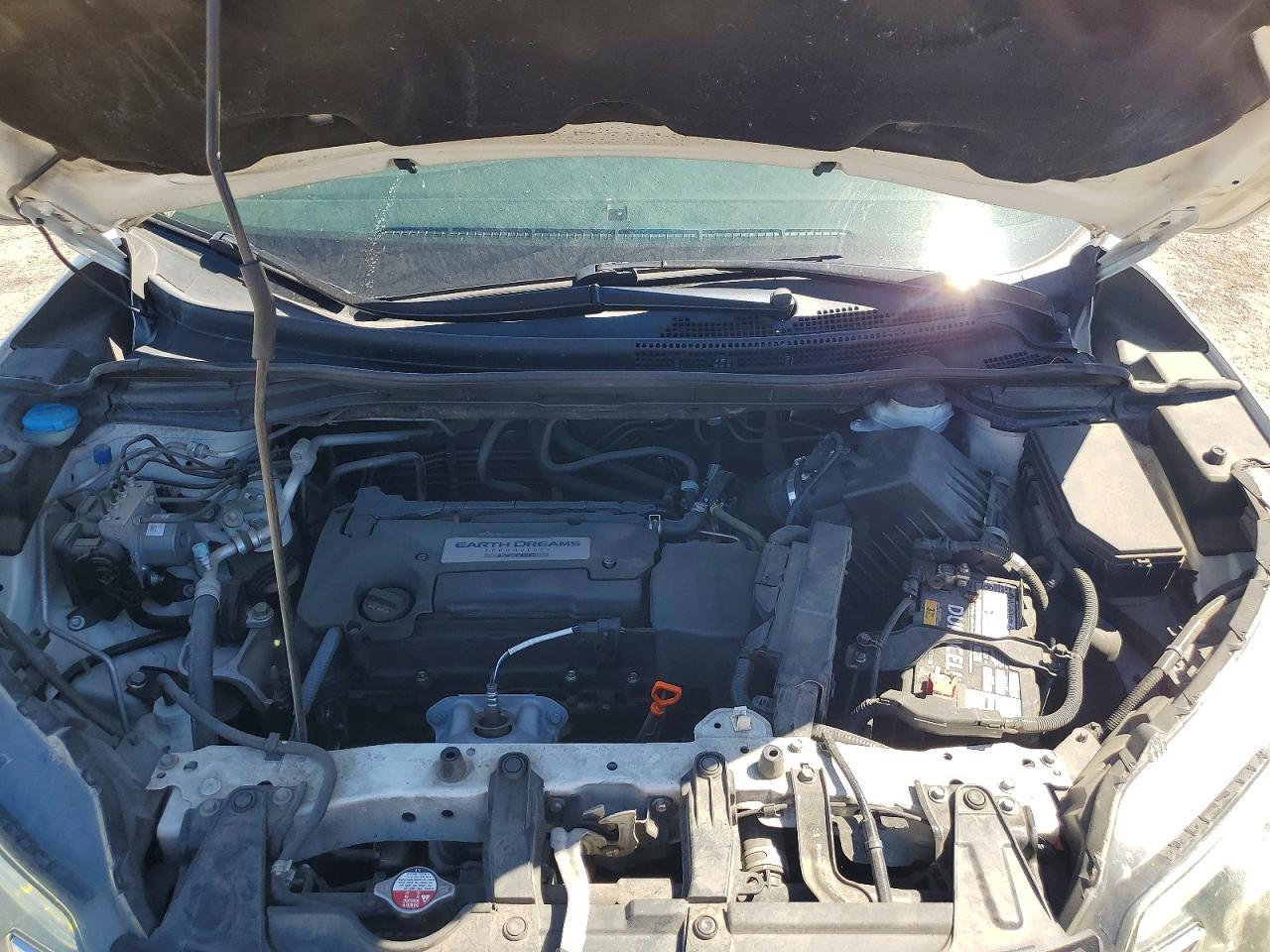 2015 Honda Cr-v Ex Белый vin: 5J6RM4H58FL113036
