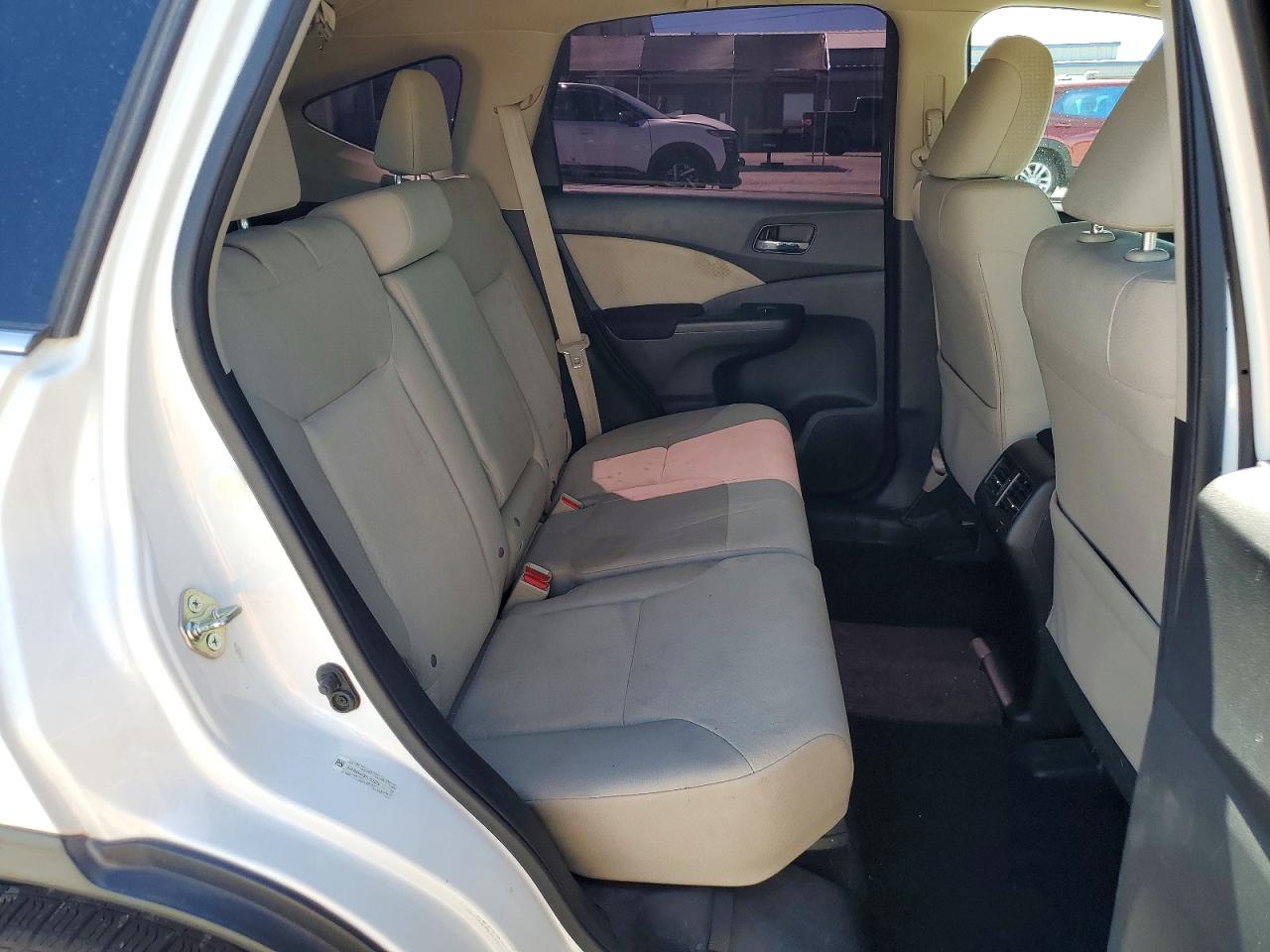 2015 Honda Cr-v Ex Белый vin: 5J6RM4H58FL113036