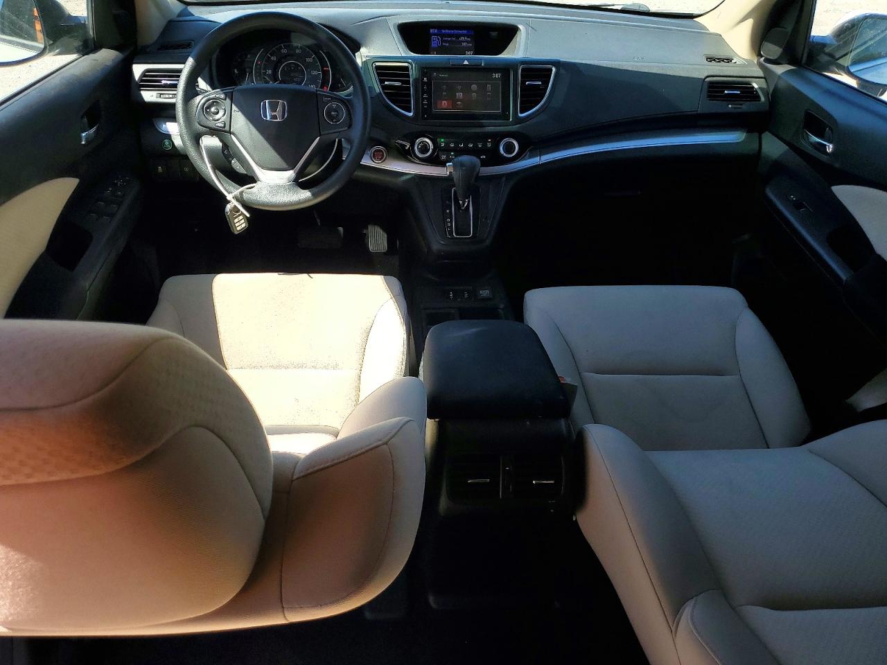 2015 Honda Cr-v Ex Белый vin: 5J6RM4H58FL113036