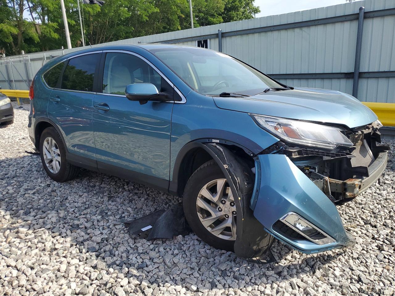 2015 Honda Cr-v Ex Синий vin: 5J6RM4H58FL114543