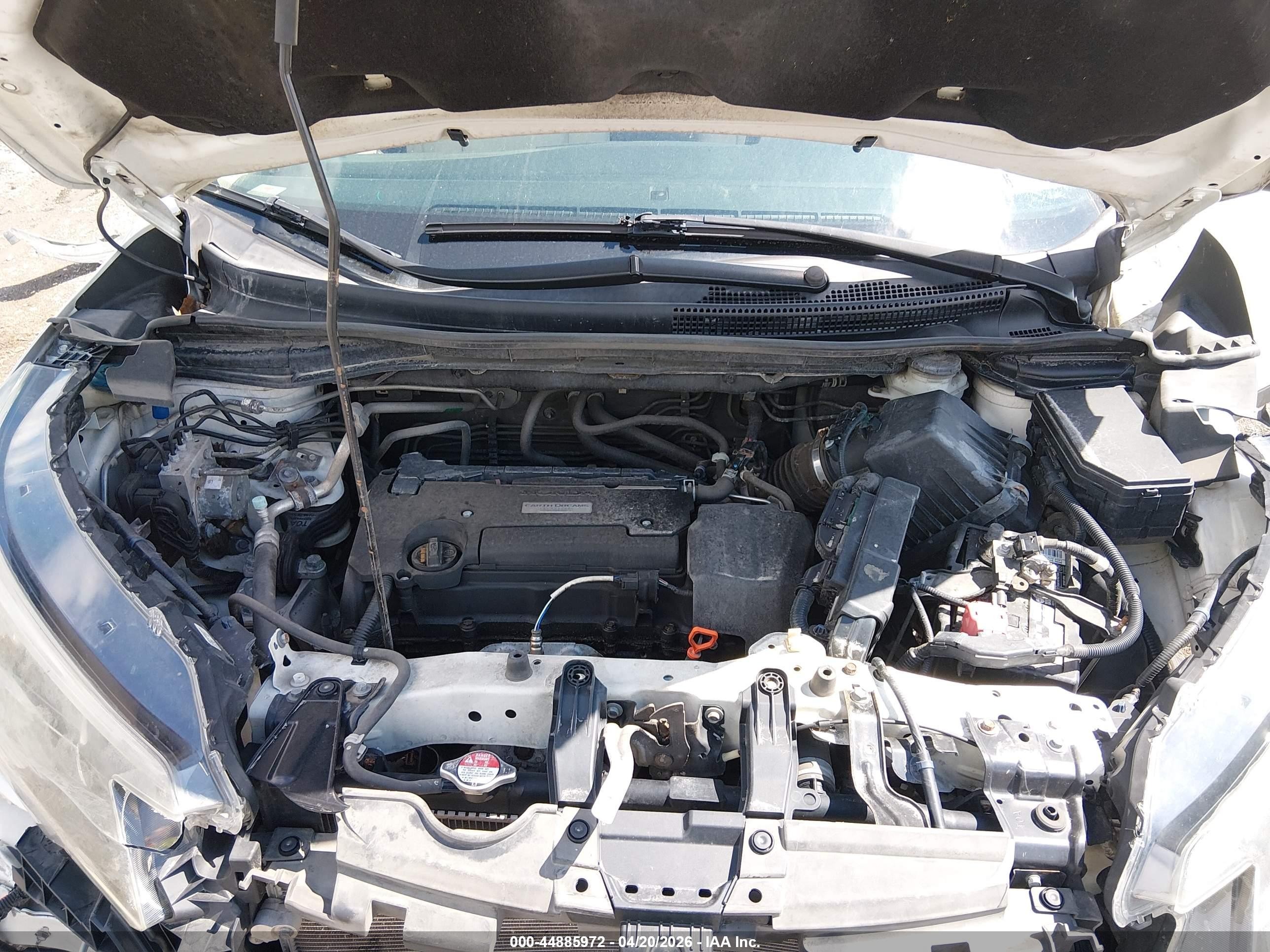 2016 Honda Cr-v Ex Белый vin: 5J6RM4H58GL102314