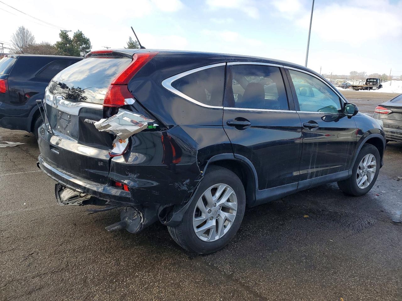 2016 Honda Cr-v Ex Black vin: 5J6RM4H58GL140741