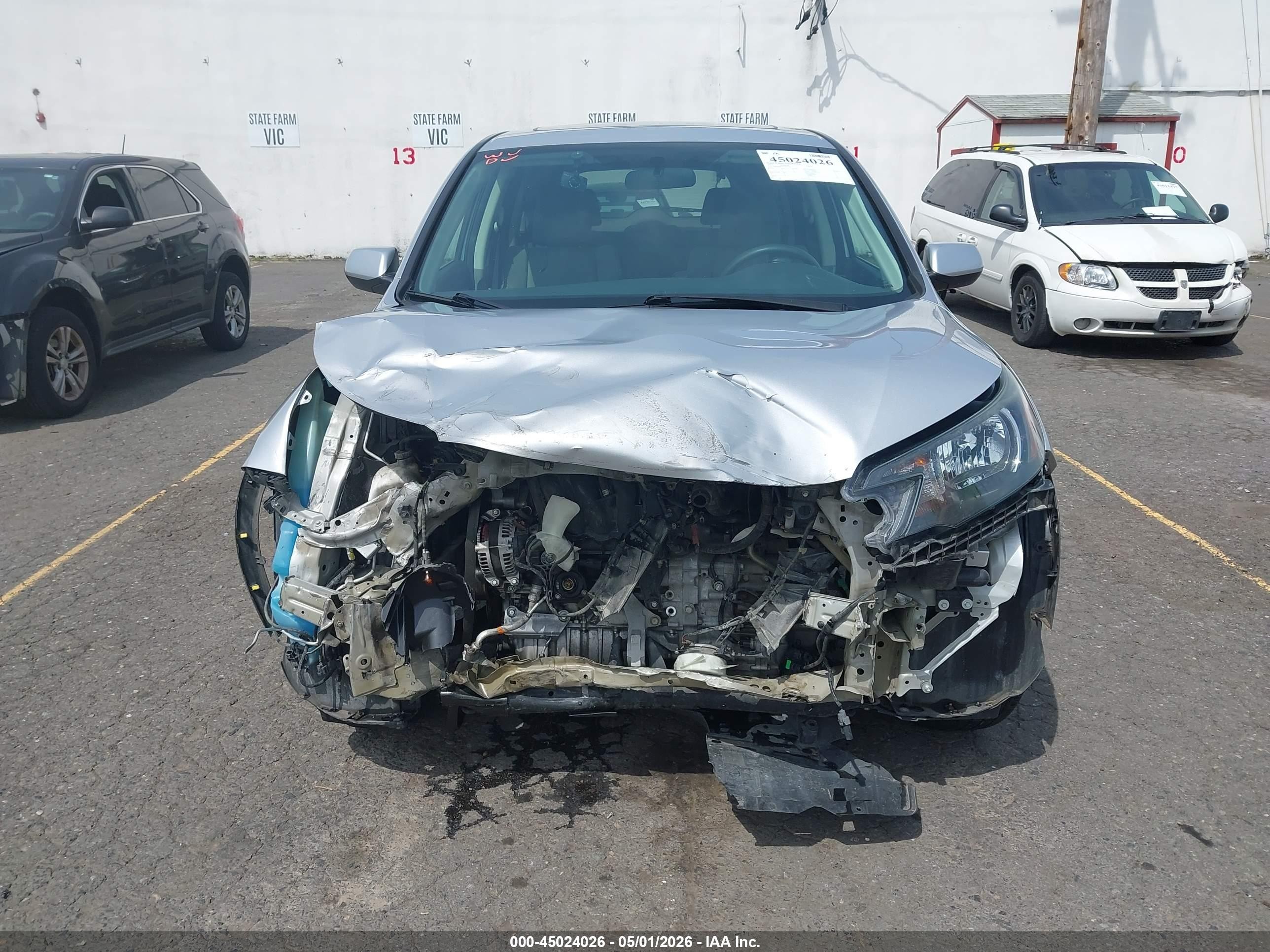2012 Honda Cr-v Ex Silver vin: 5J6RM4H59CL001129