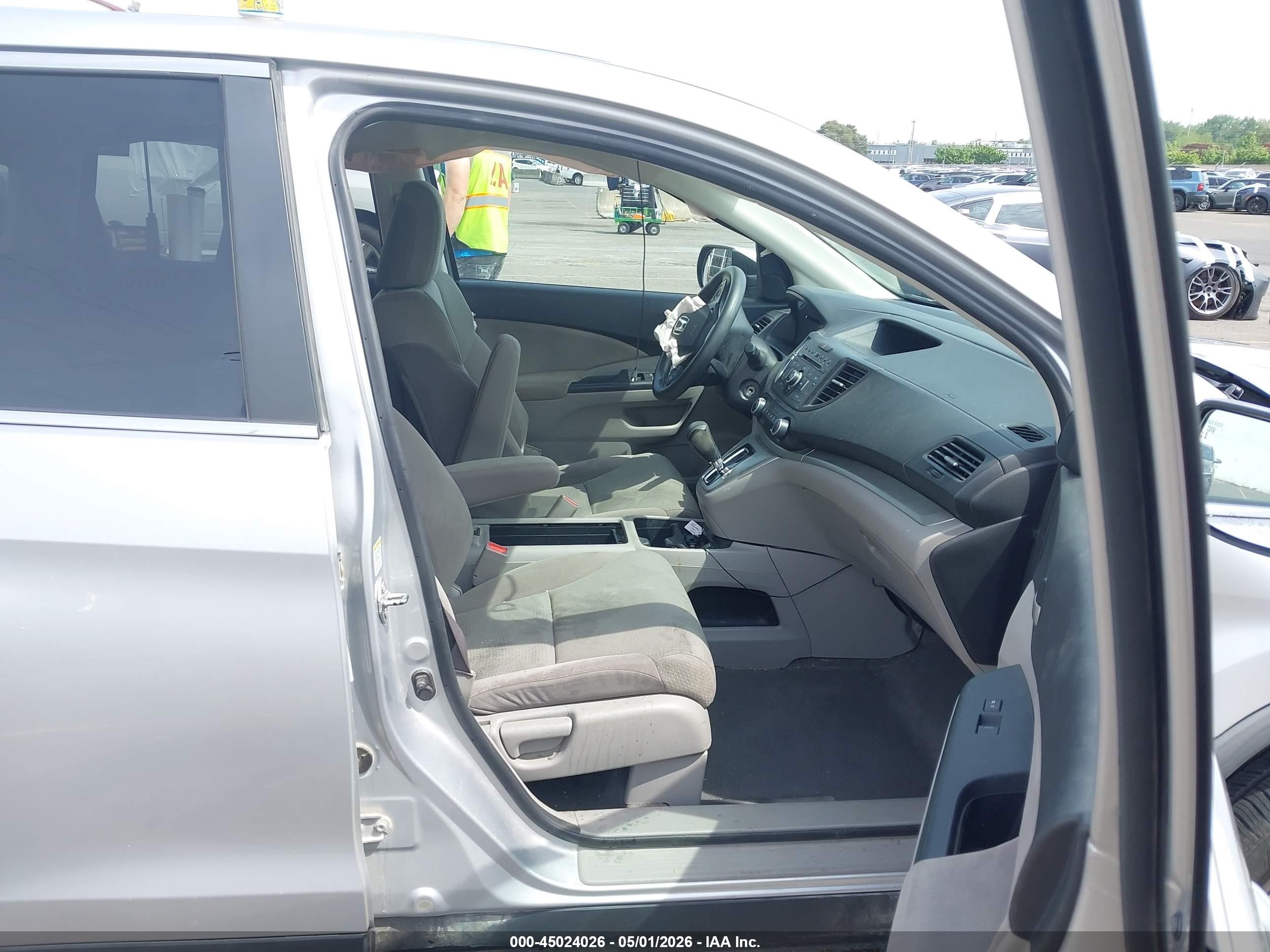 2012 Honda Cr-v Ex Silver vin: 5J6RM4H59CL001129