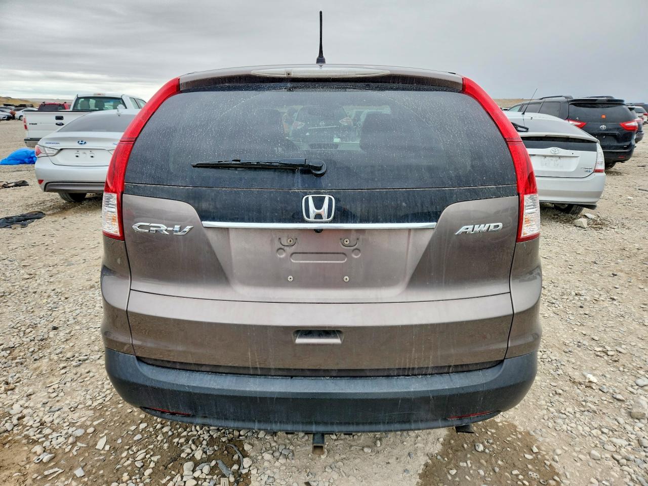 2012 Honda Cr-v Ex Brown vin: 5J6RM4H59CL004077