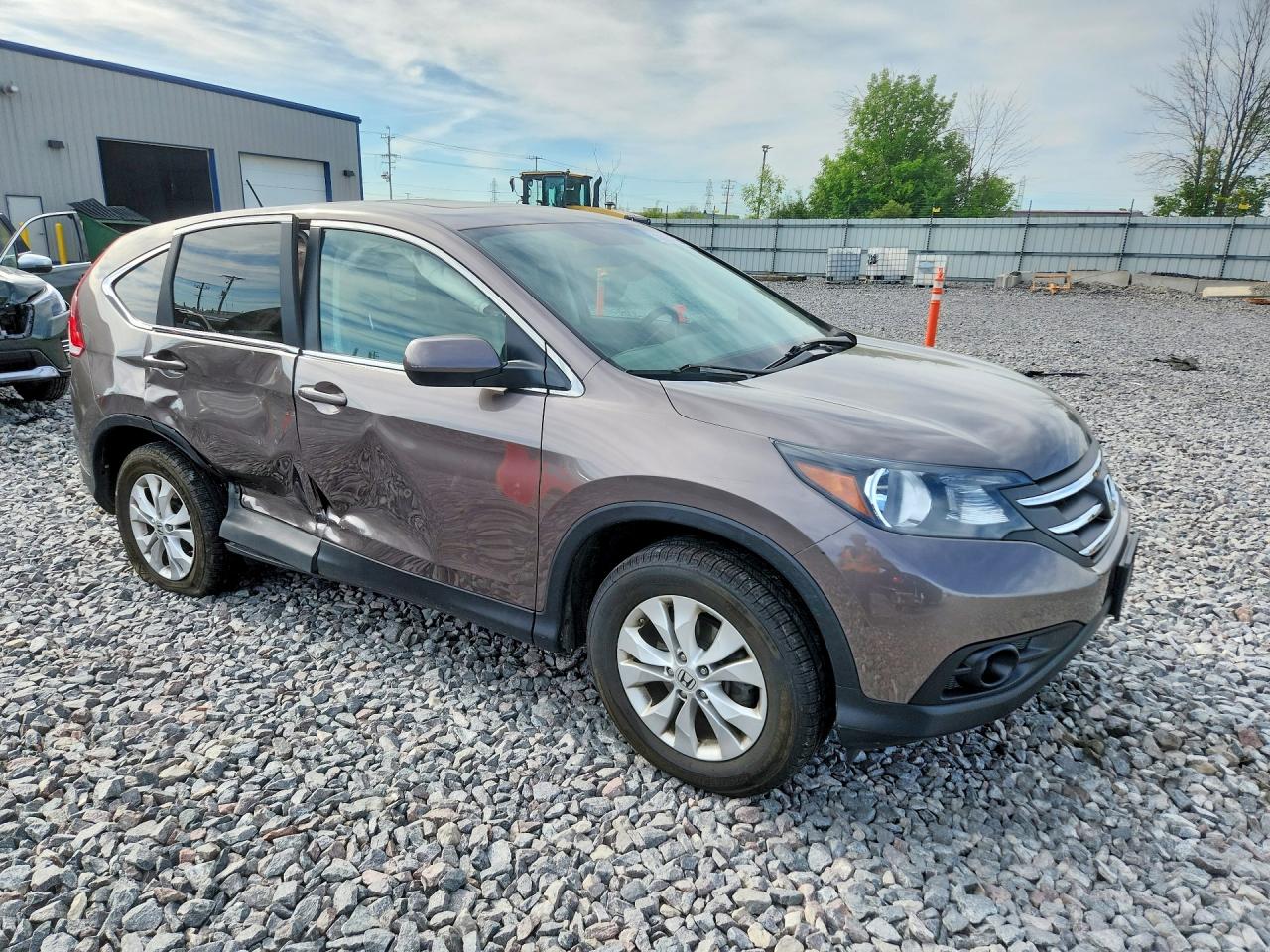 2012 Honda Cr-v Ex Коричневый vin: 5J6RM4H59CL049200