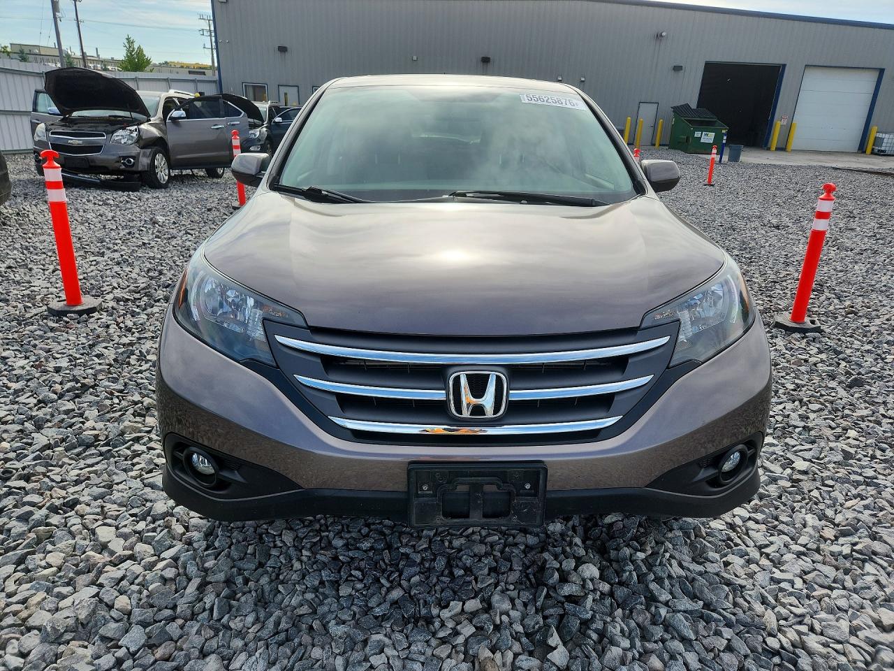 2012 Honda Cr-v Ex Коричневый vin: 5J6RM4H59CL049200