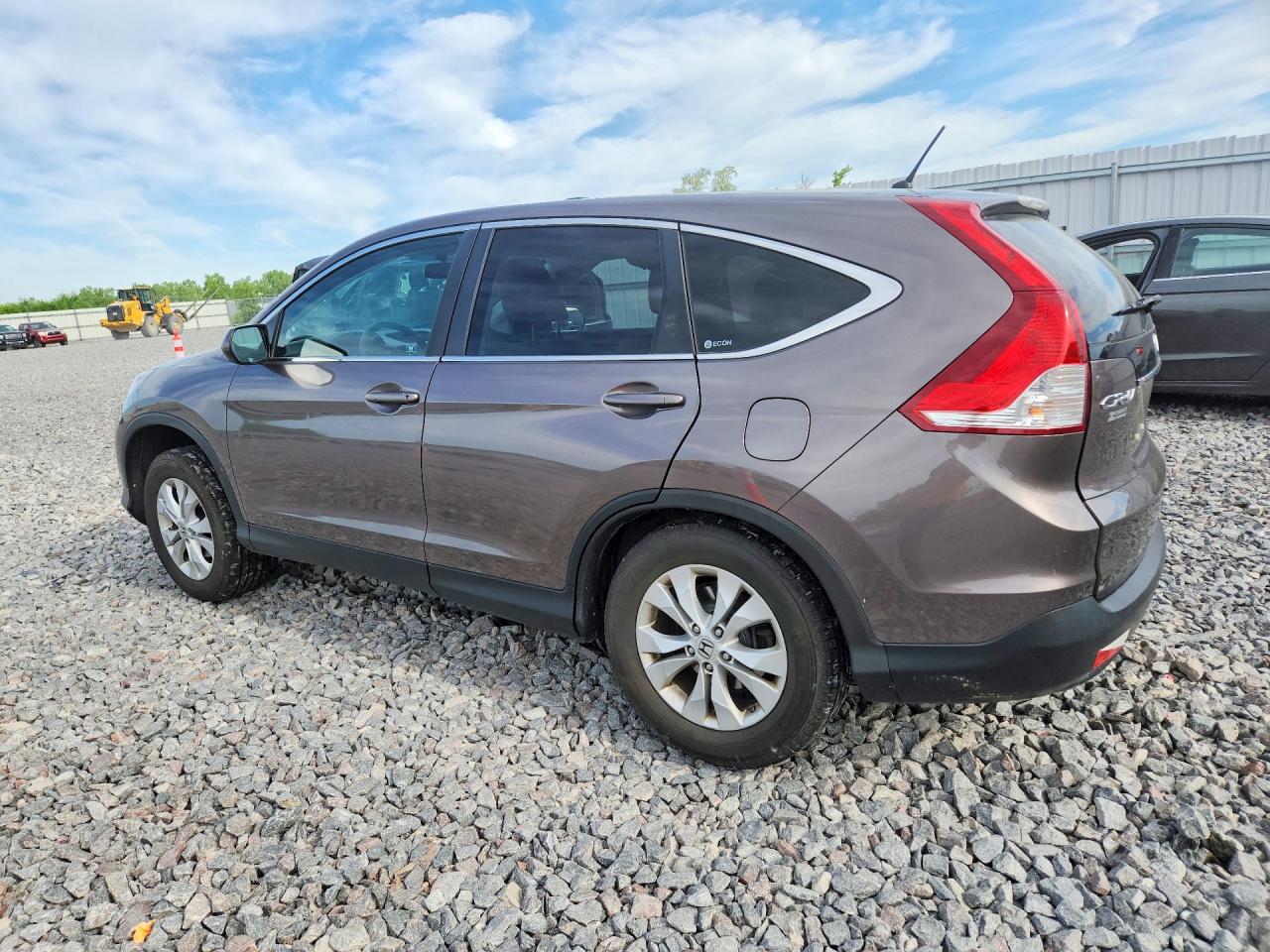 2012 Honda Cr-v Ex Коричневый vin: 5J6RM4H59CL049200