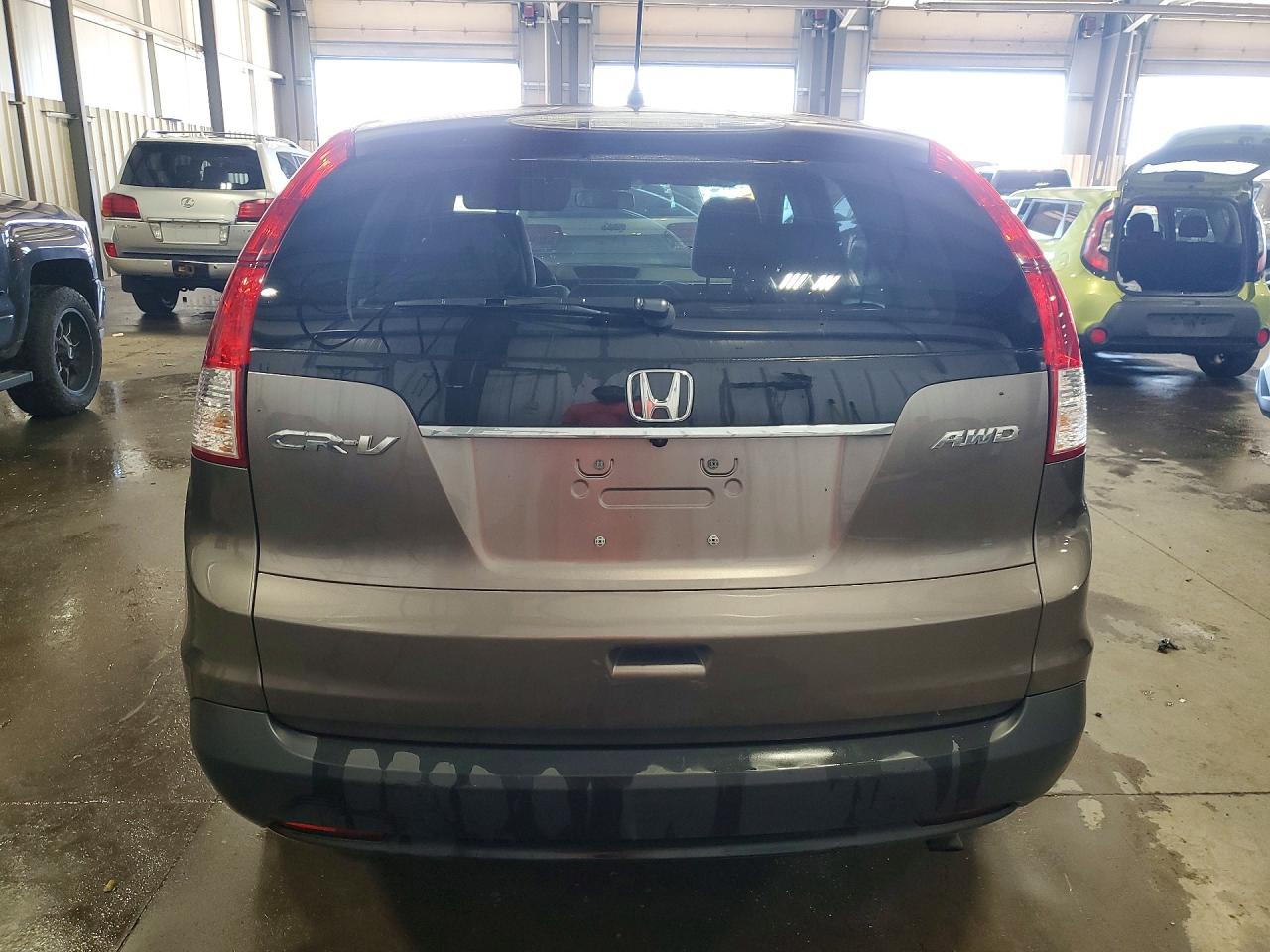 2012 Honda Cr-v Ex Tan vin: 5J6RM4H59CL069415