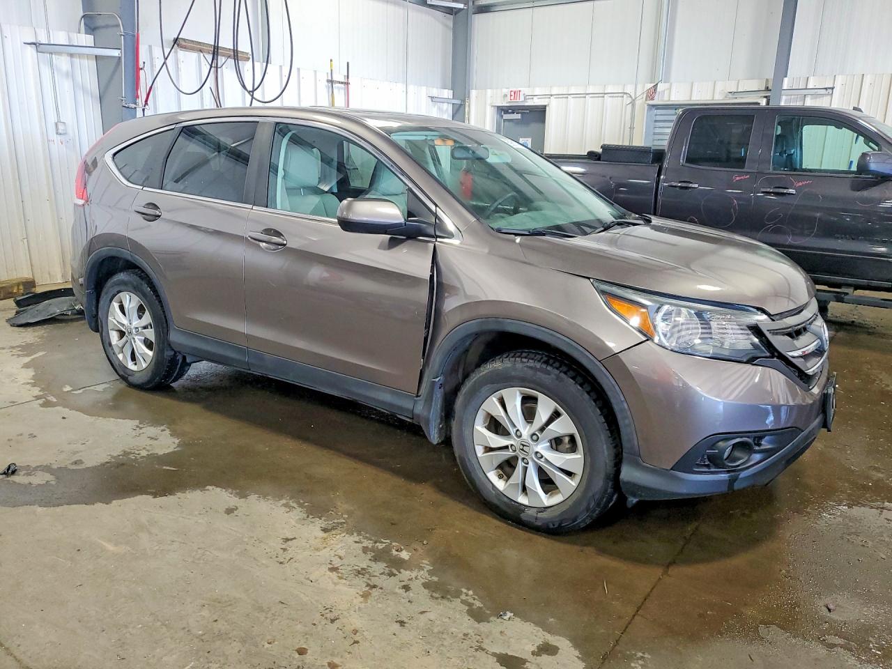 2012 Honda Cr-v Ex Tan vin: 5J6RM4H59CL069415