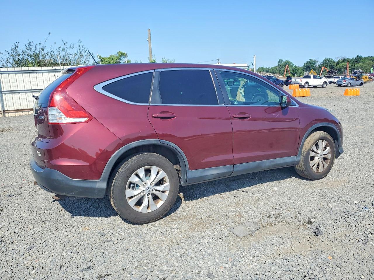 2012 Honda Cr-v Ex Purple vin: 5J6RM4H59CL077370
