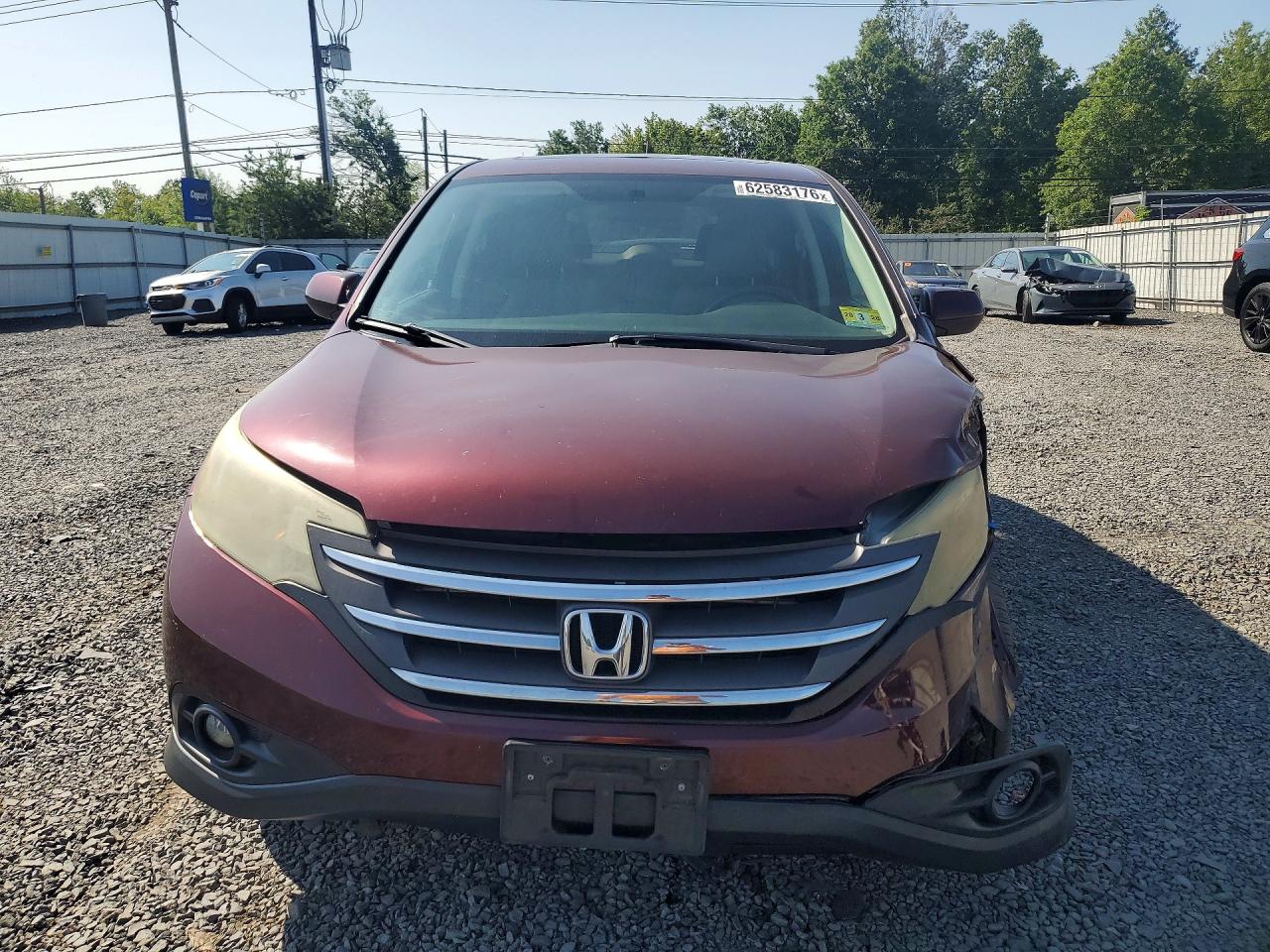 2012 Honda Cr-v Ex Purple vin: 5J6RM4H59CL077370