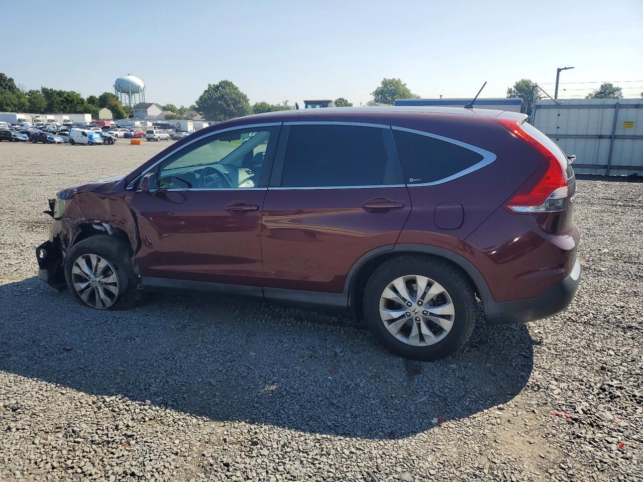 2012 Honda Cr-v Ex Purple vin: 5J6RM4H59CL077370