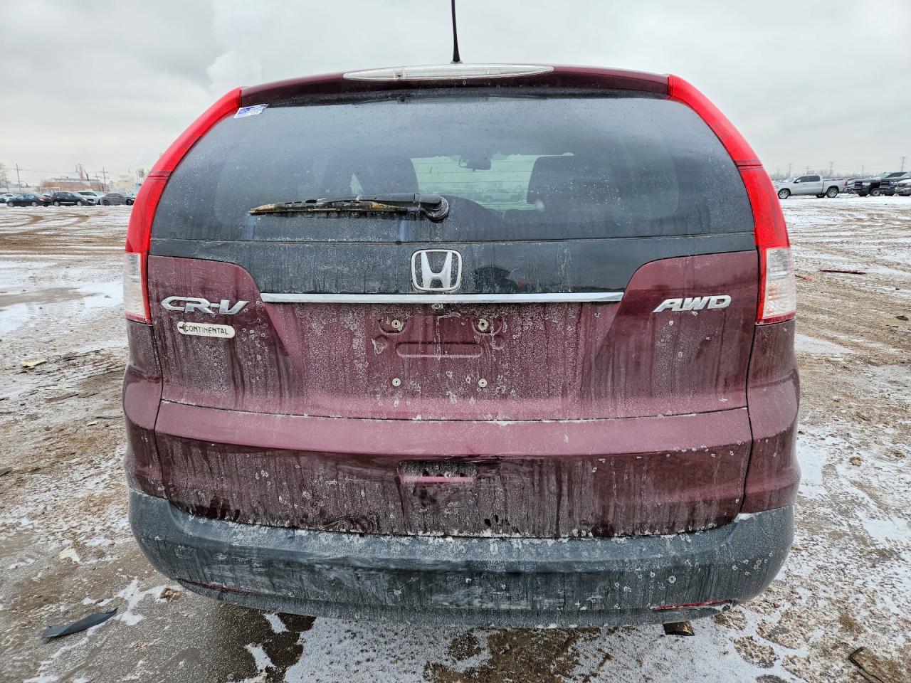 2012 Honda Cr-v Ex Burgundy vin: 5J6RM4H59CL080463