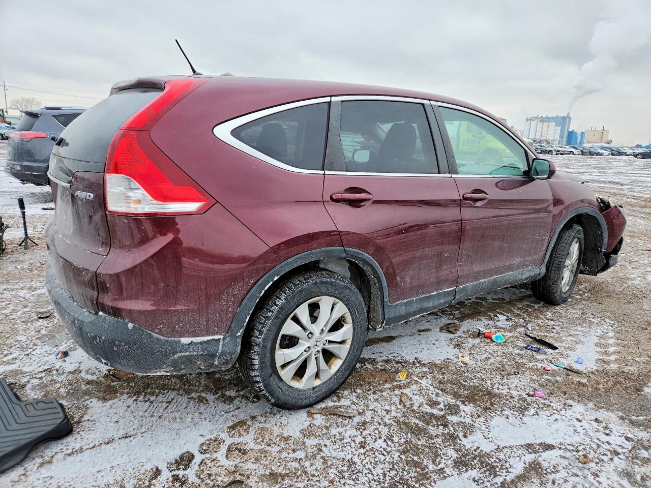 2012 Honda Cr-v Ex Burgundy vin: 5J6RM4H59CL080463