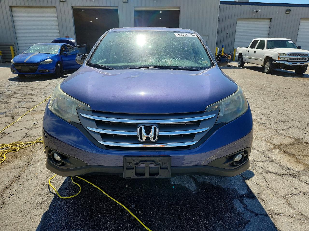 2013 Honda Cr-v Ex Blue vin: 5J6RM4H59DL001214