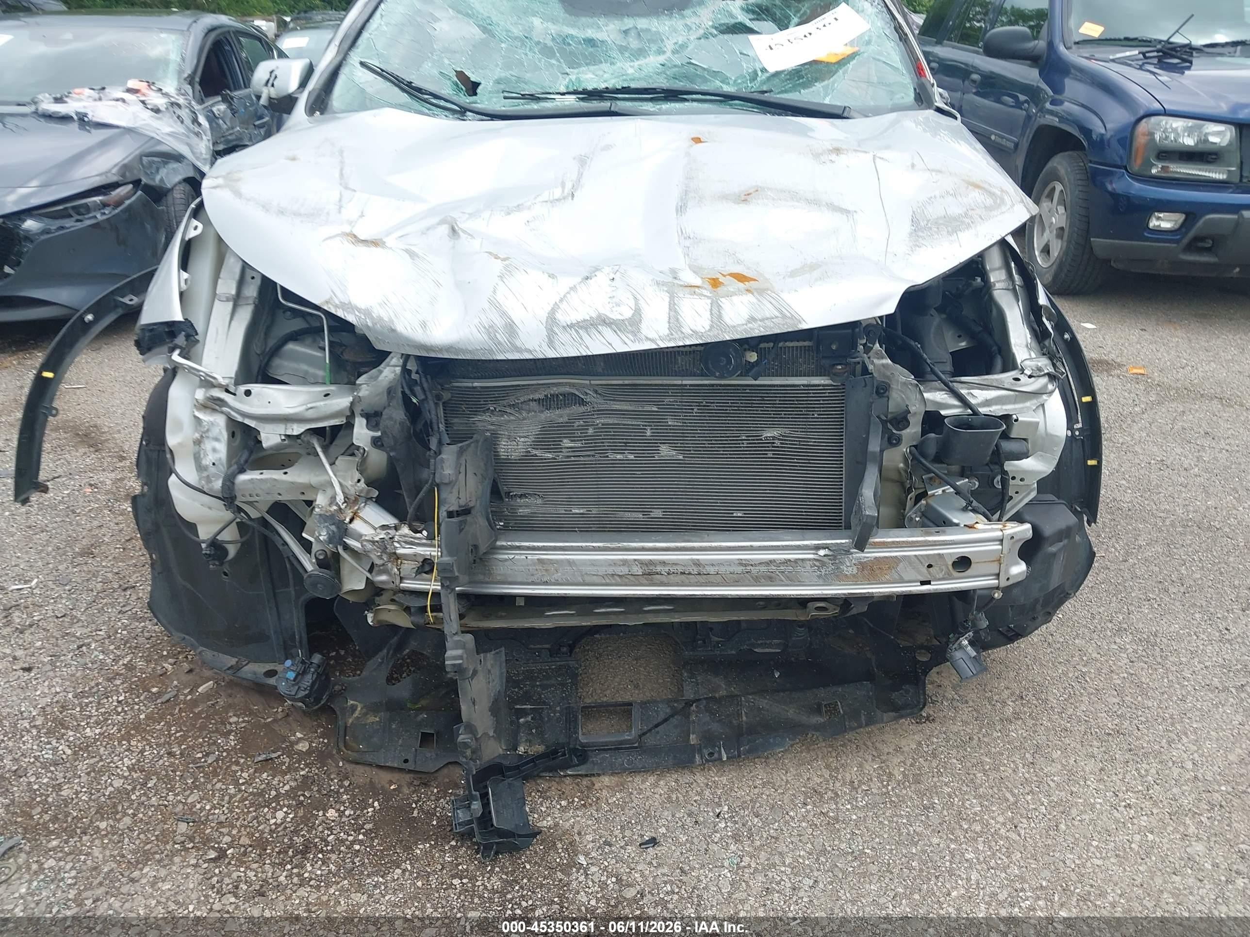 2013 Honda Cr-v Ex Серебряный vin: 5J6RM4H59DL003707