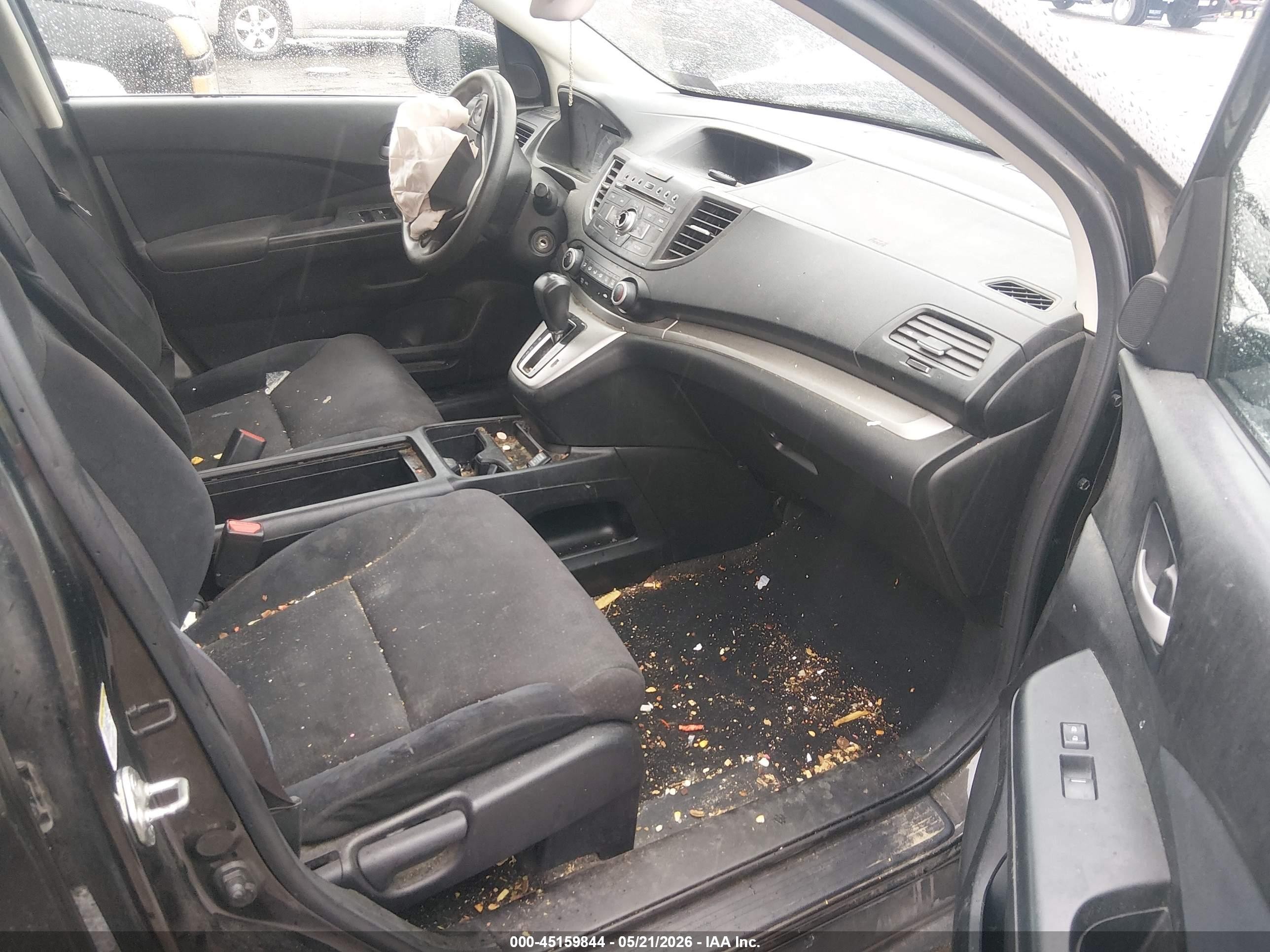 2013 Honda Cr-v Ex Black vin: 5J6RM4H59DL027120