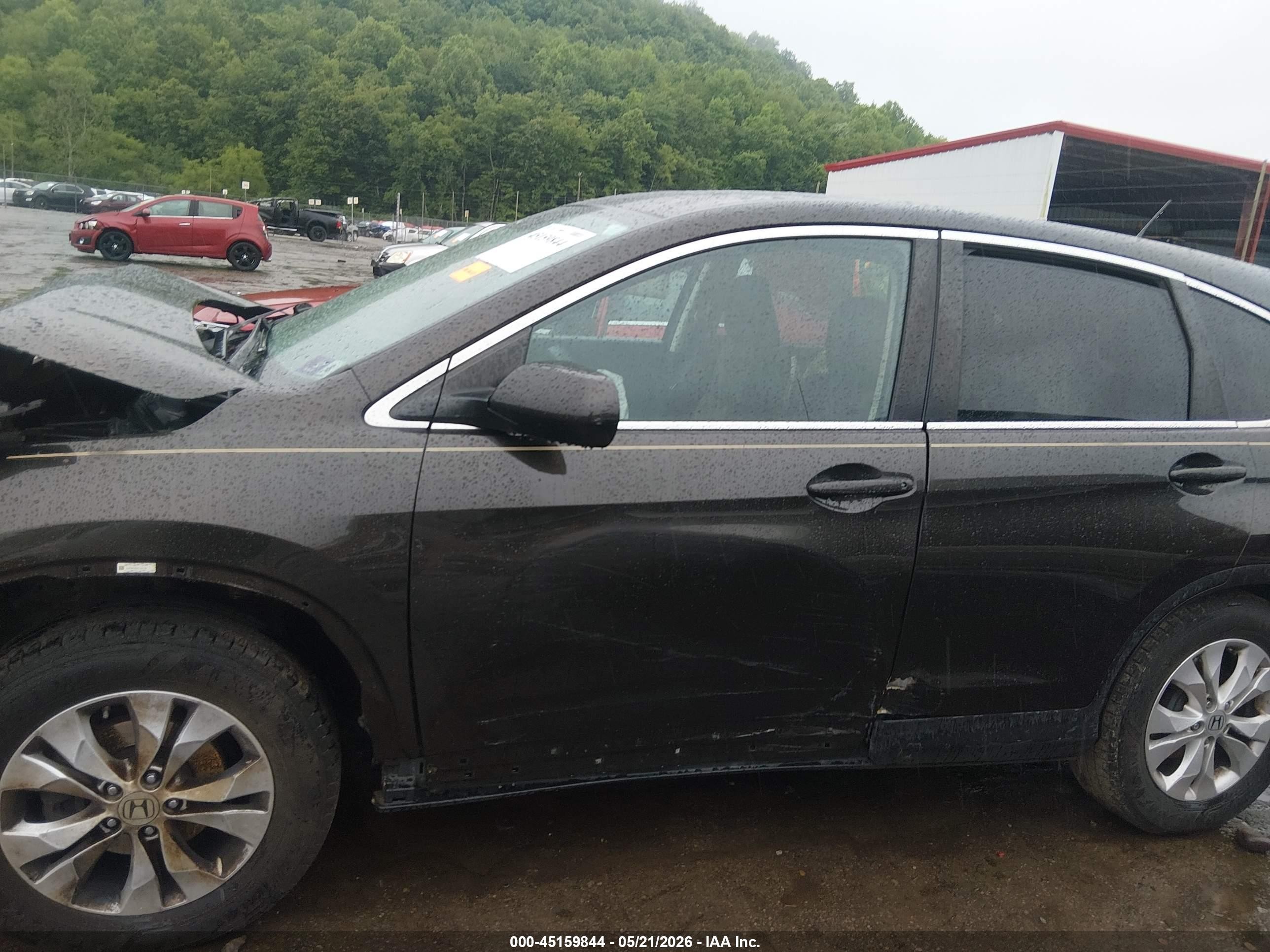 2013 Honda Cr-v Ex Black vin: 5J6RM4H59DL027120