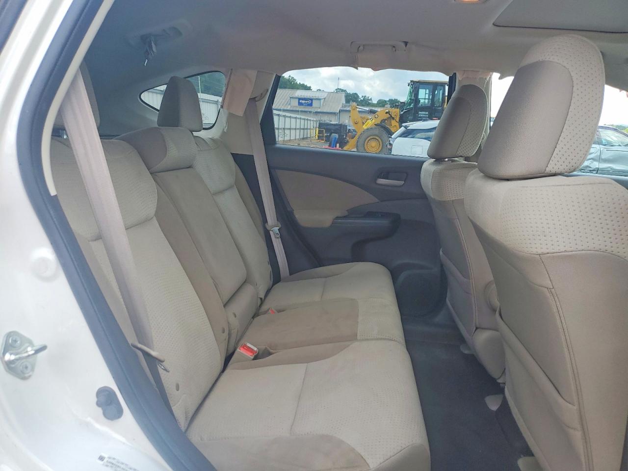 2013 Honda Cr-v Ex White vin: 5J6RM4H59DL037422