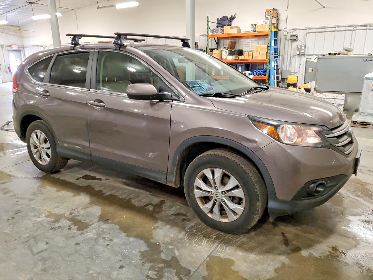 2013 Honda Cr-v Ex Gray vin: 5J6RM4H59DL052163