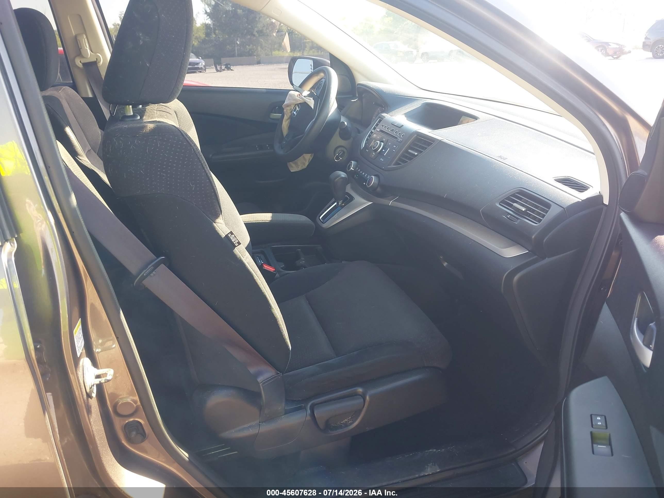 2013 Honda Cr-v Ex Gray vin: 5J6RM4H59DL056617