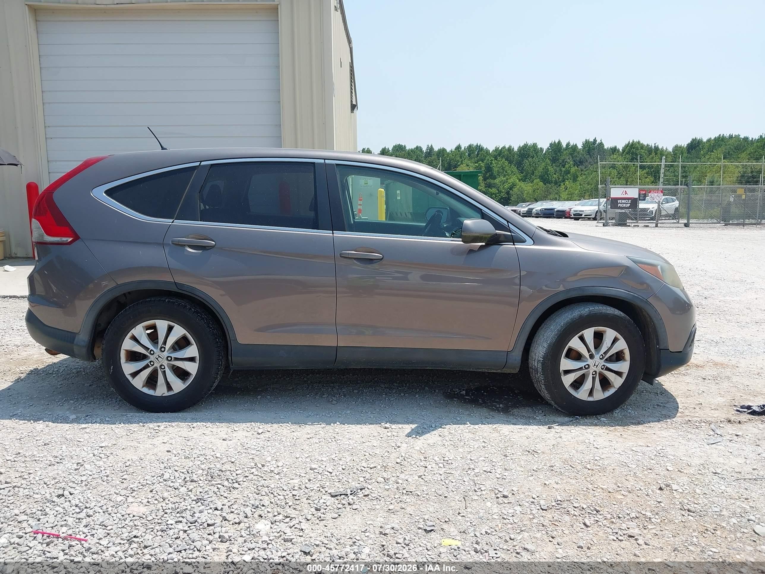 2013 Honda Cr-v Ex Silver vin: 5J6RM4H59DL056861