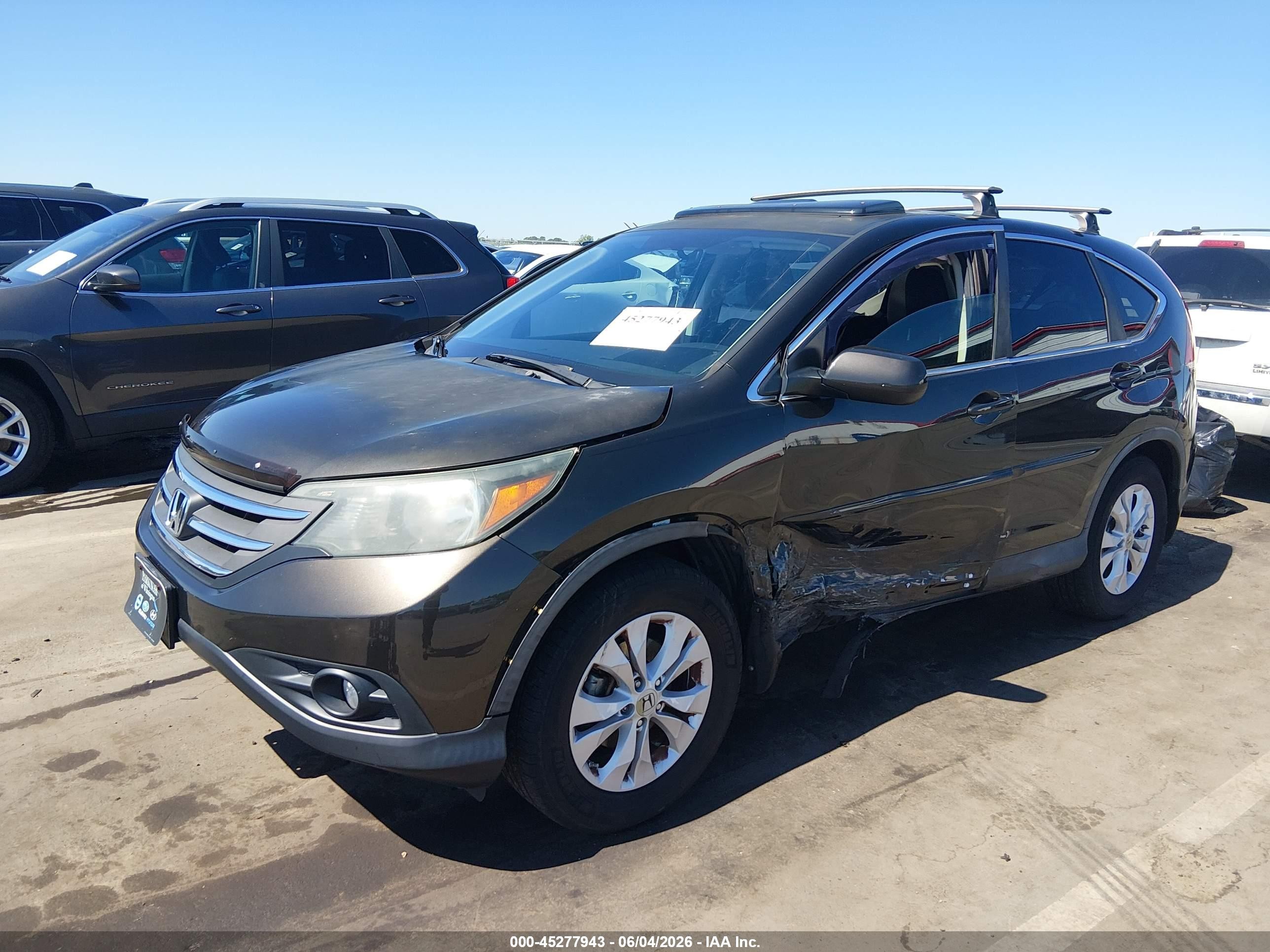 2013 Honda Cr-v Ex Black vin: 5J6RM4H59DL060912