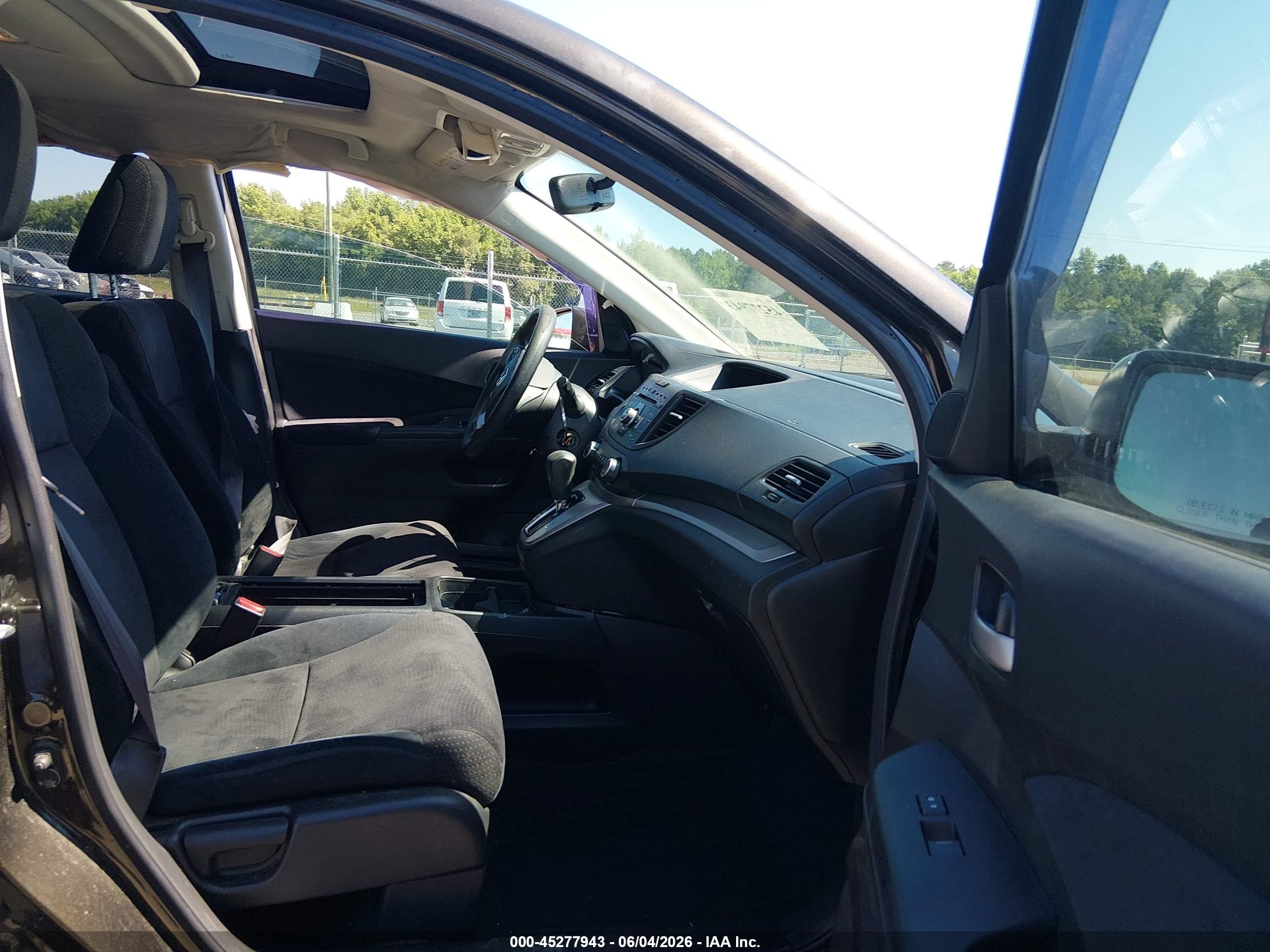 2013 Honda Cr-v Ex Black vin: 5J6RM4H59DL060912