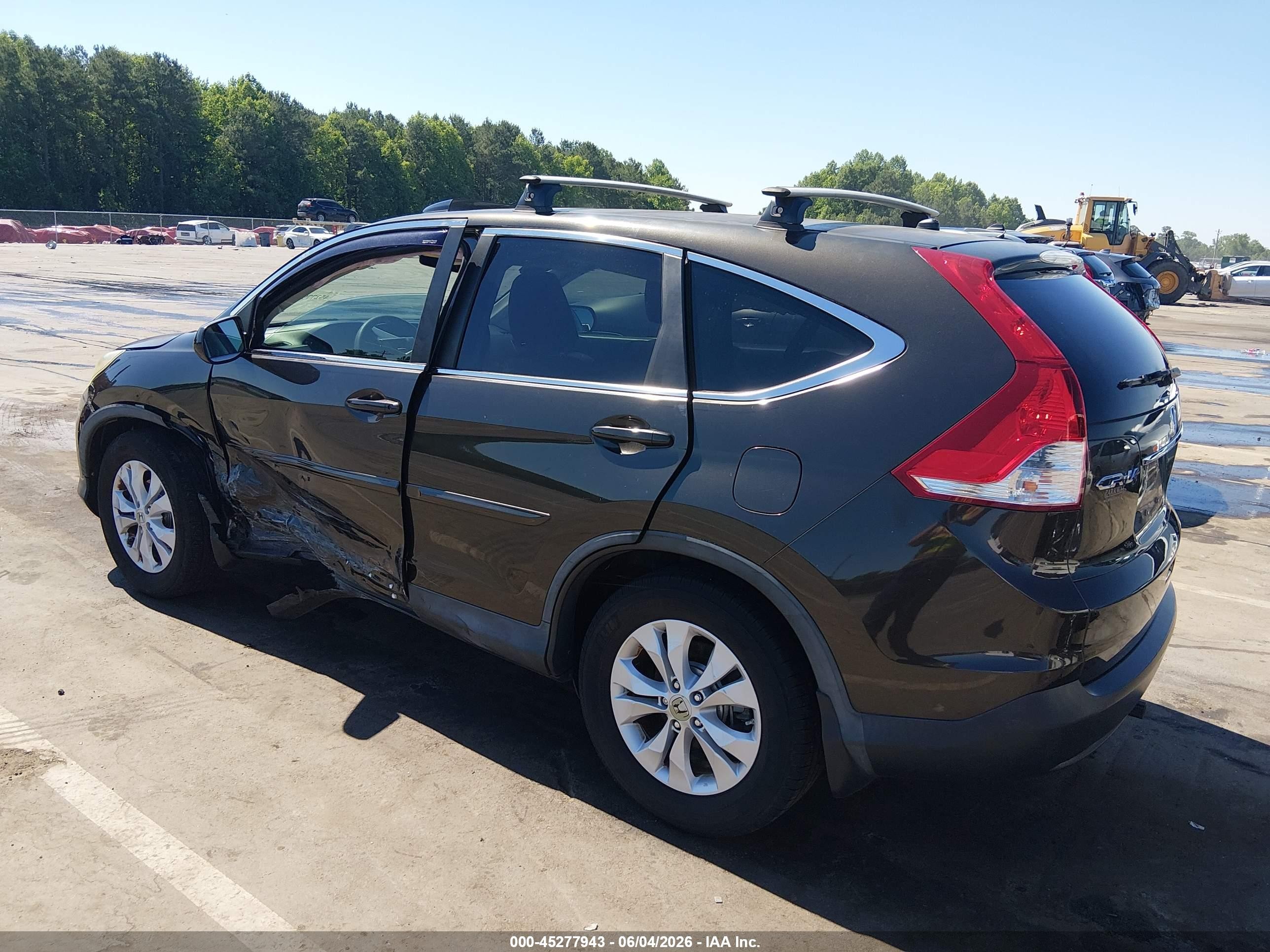 2013 Honda Cr-v Ex Black vin: 5J6RM4H59DL060912