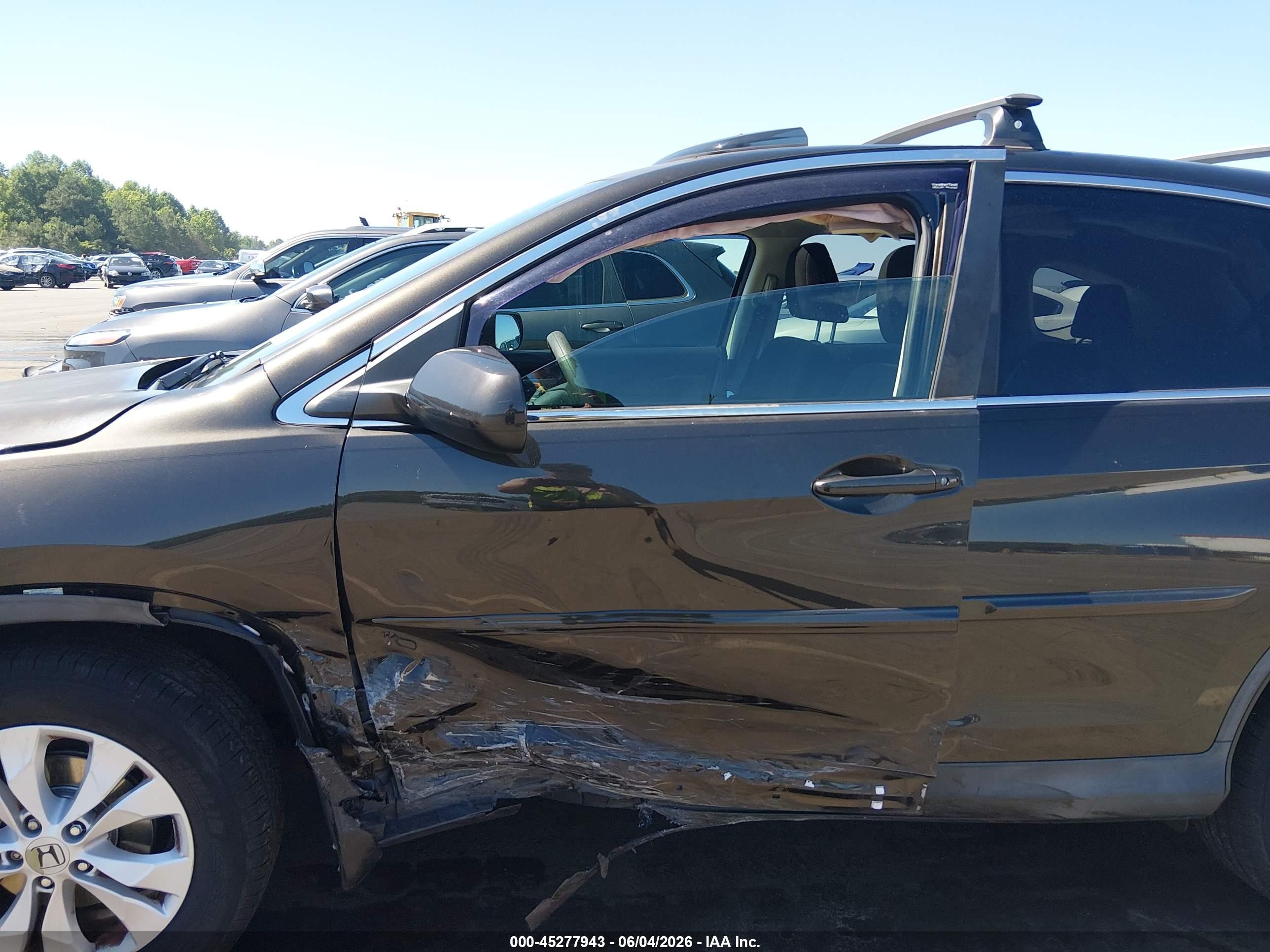 2013 Honda Cr-v Ex Black vin: 5J6RM4H59DL060912